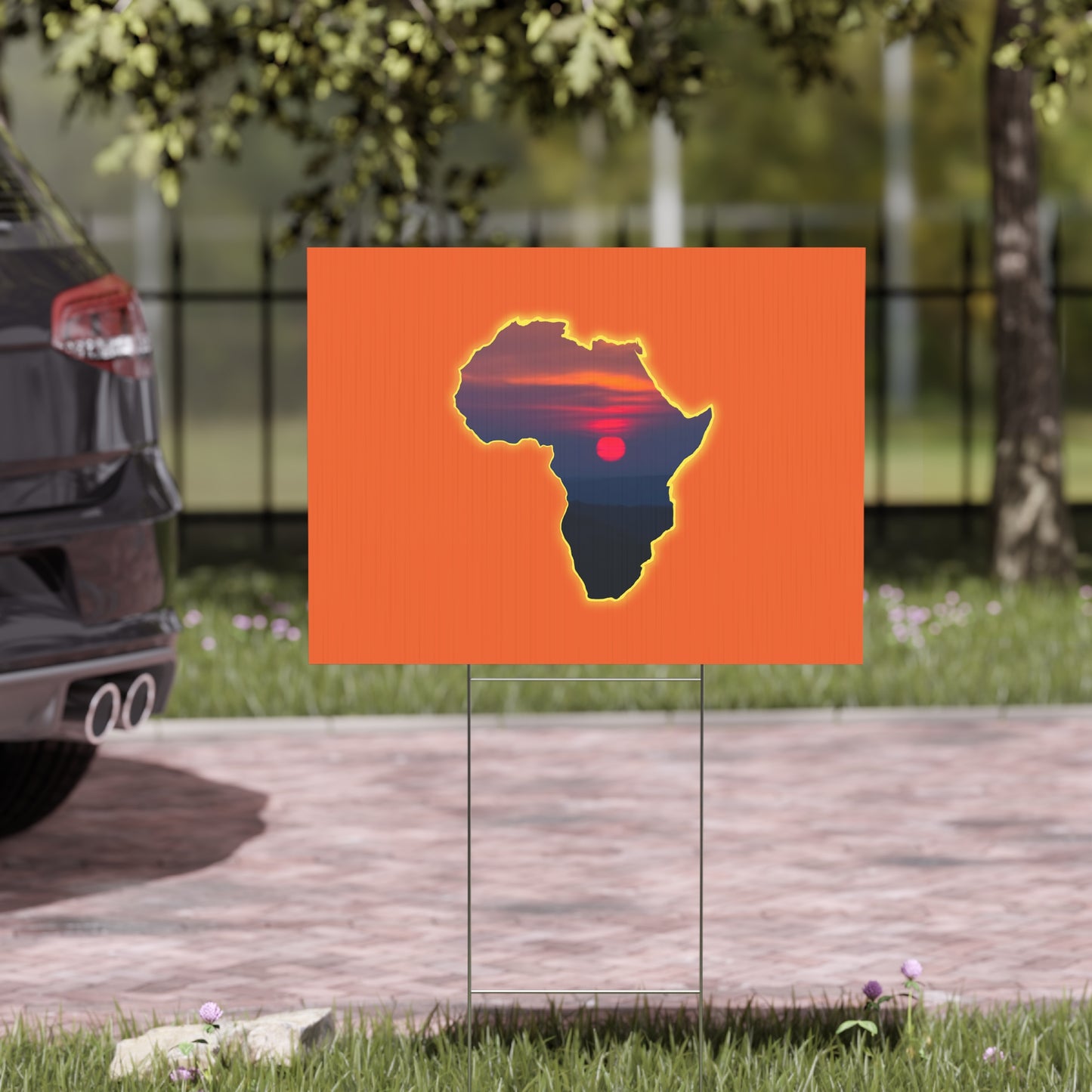 AFRICA Yard Sign