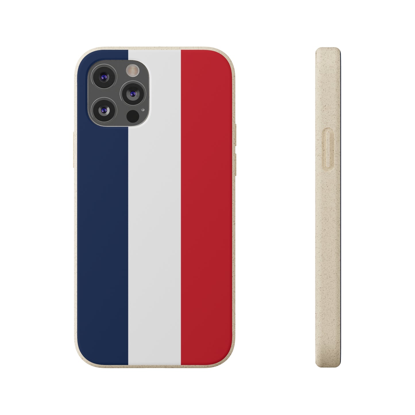 Biodegradable Cases, French Tricolour