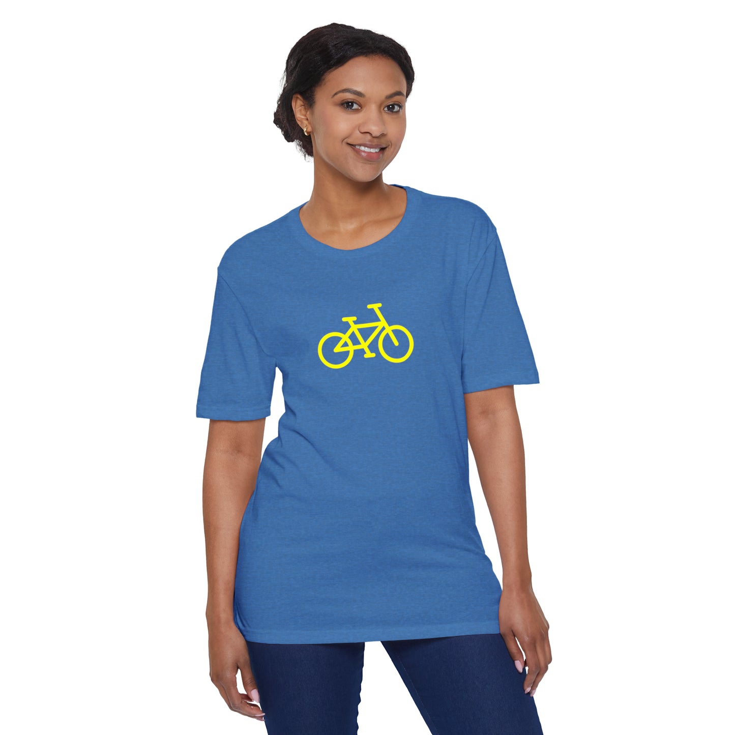 BIKE Unisex District® Re-Tee®, Gold Print