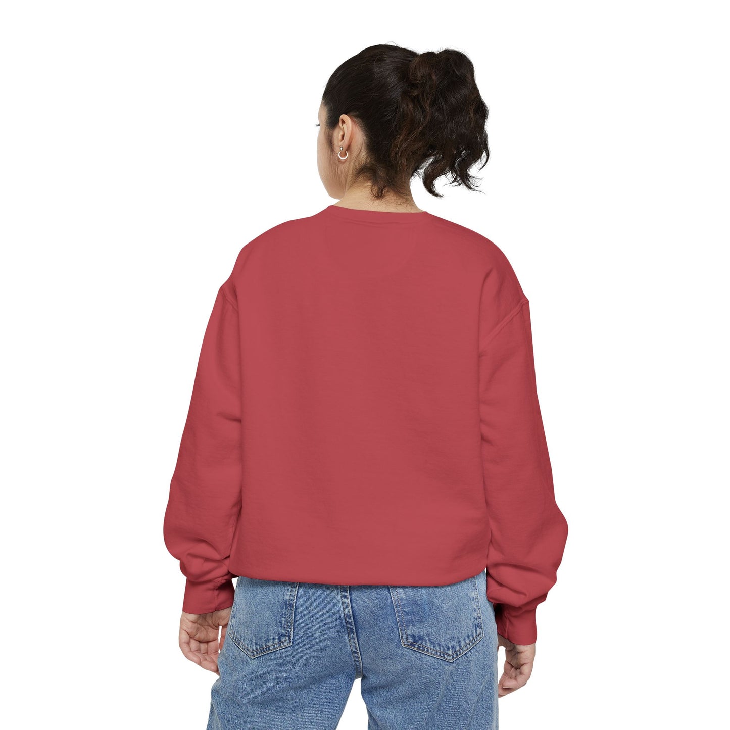 GODDESS INC Garment-Dyed Sweatshirt