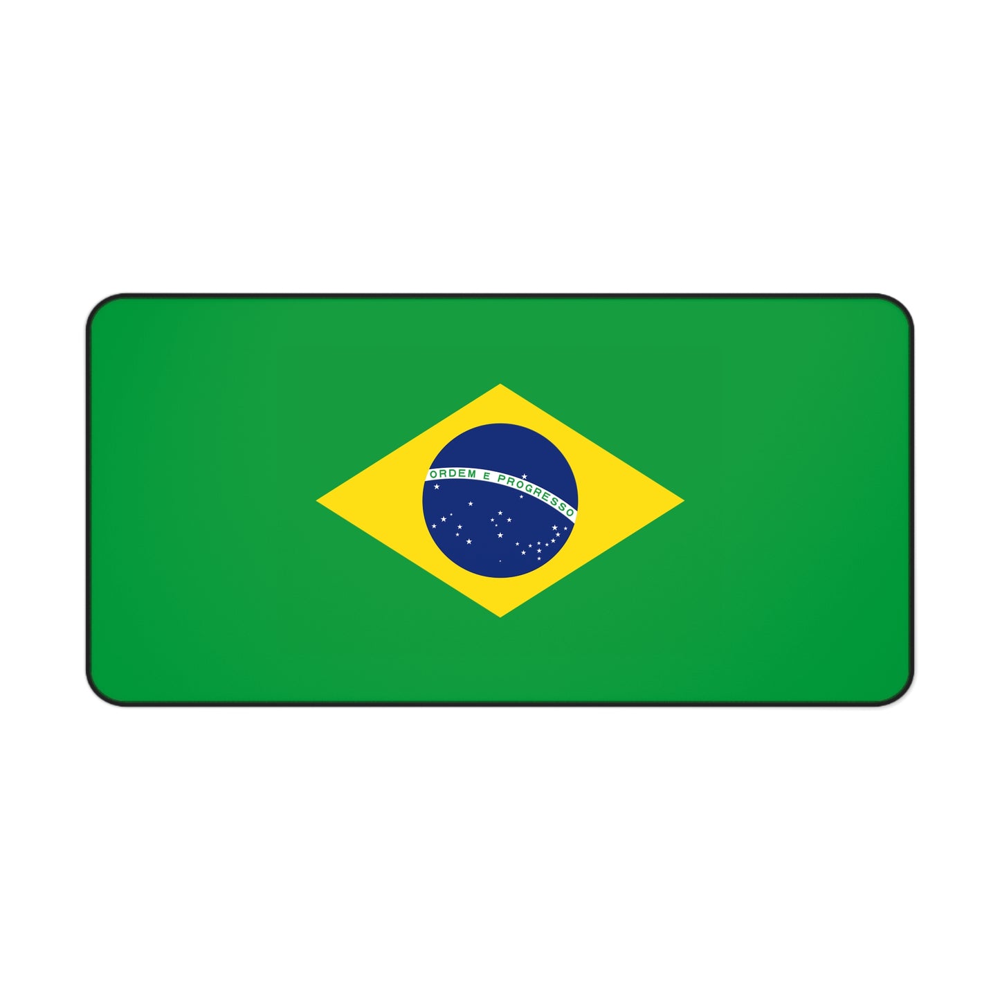 Brazilian Flag Desk Mat