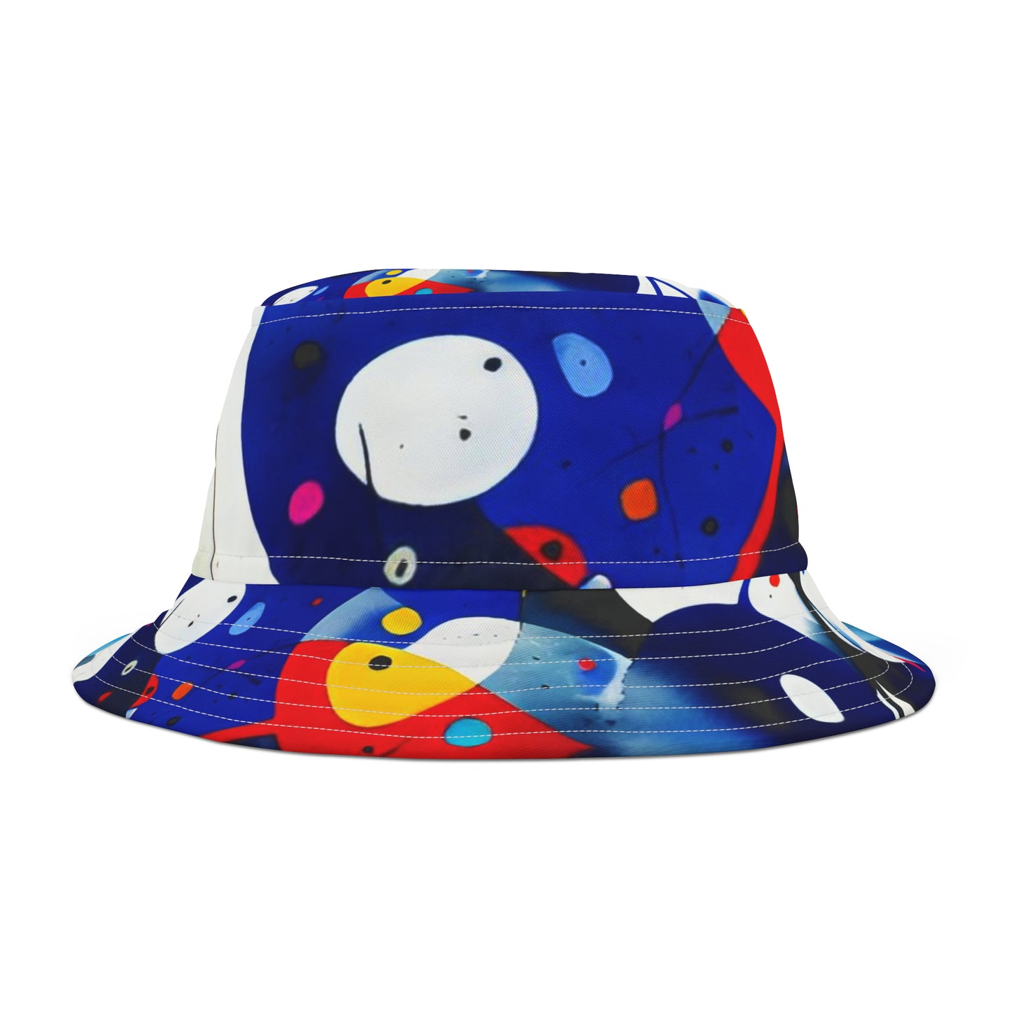 Abstract Bucket Hat, Inspired by Miro