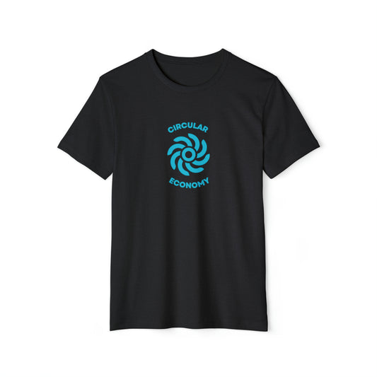 Circular Economy,  Unisex Recycled Organic T-Shirt