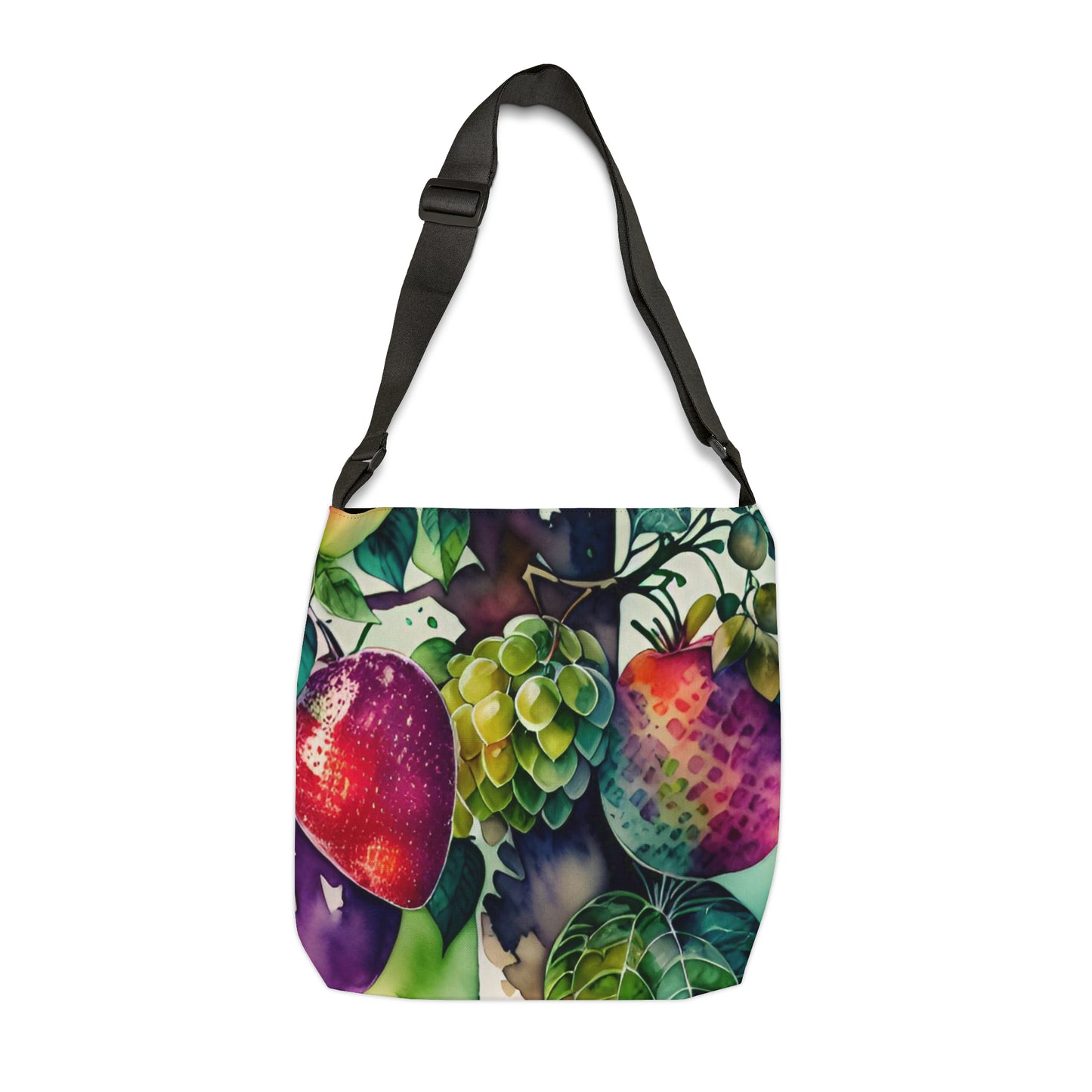 Adjustable Tote Bag, Fruit Pattern