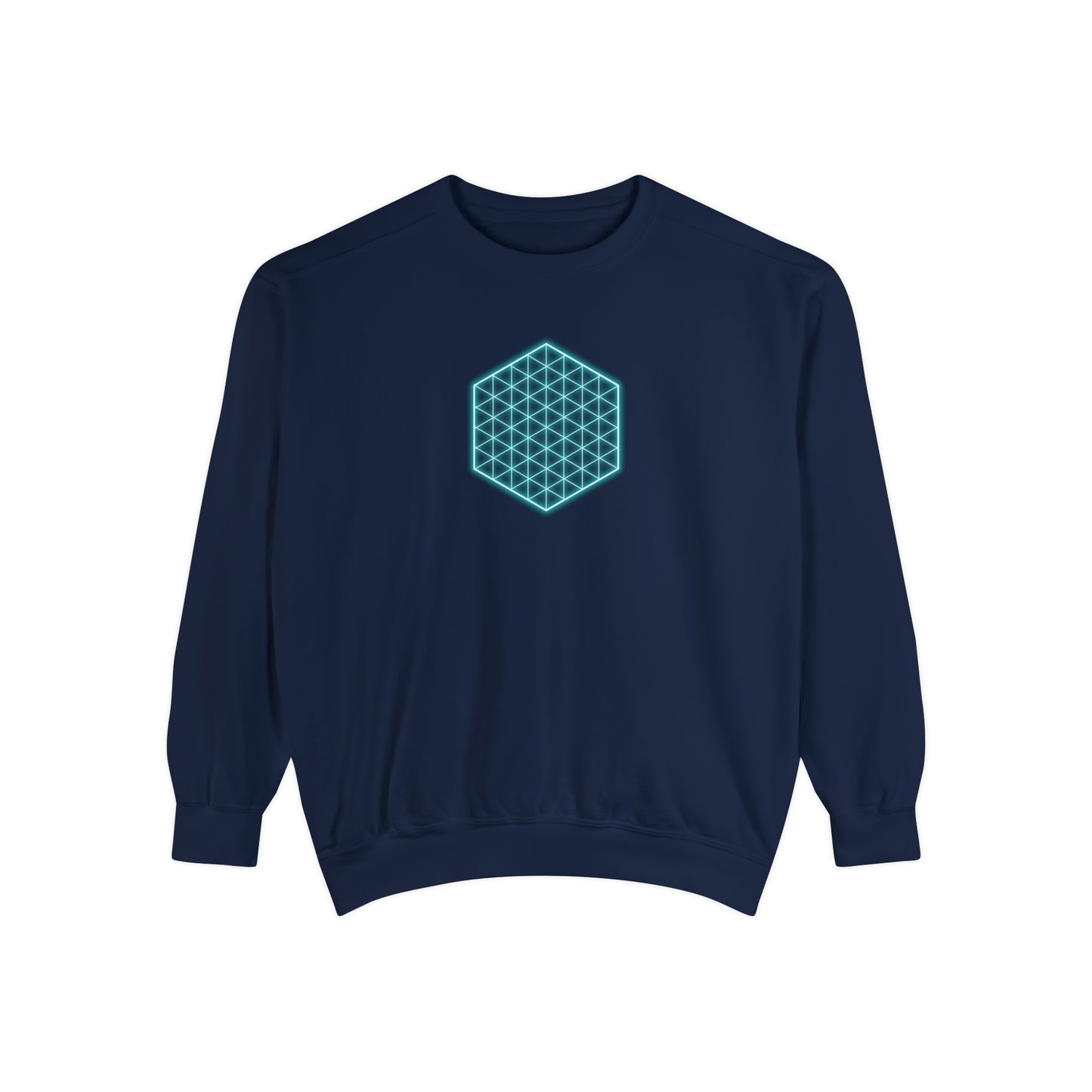 SACRED GEOMETRY Unisex Garment-Dyed Sweatshirt