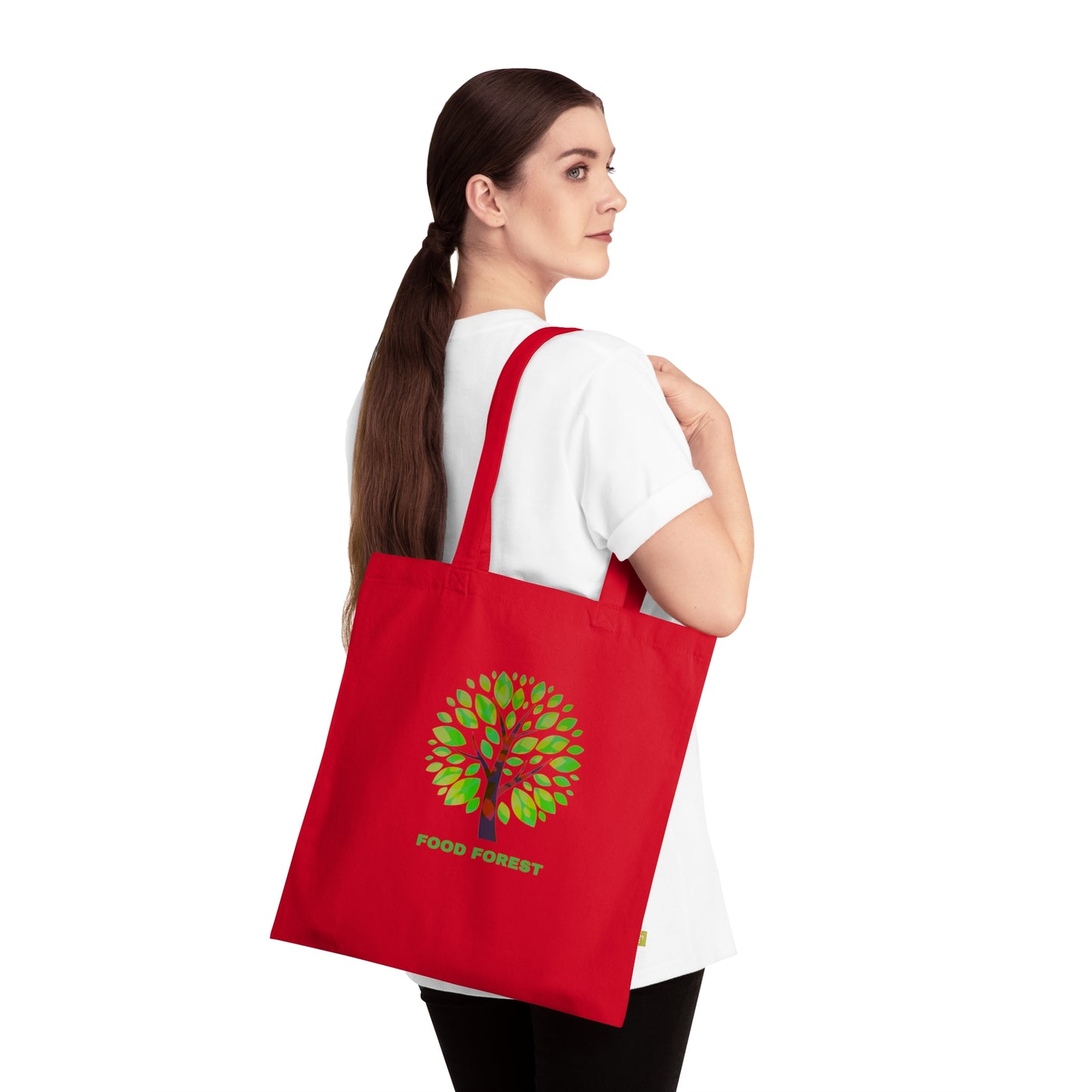 FOOD FOREST Organic Cotton Tote Bag