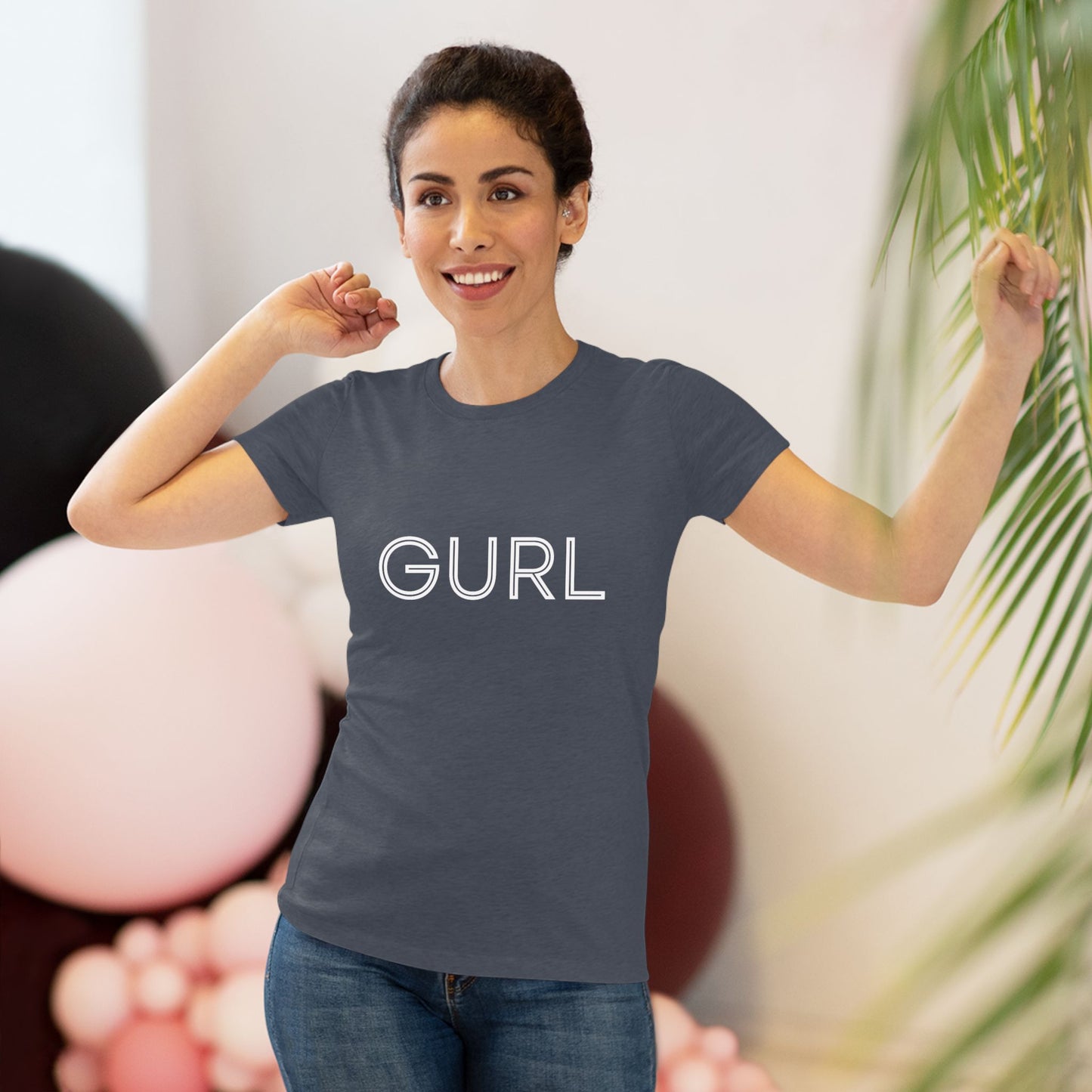 Women's Triblend Tee, GURL