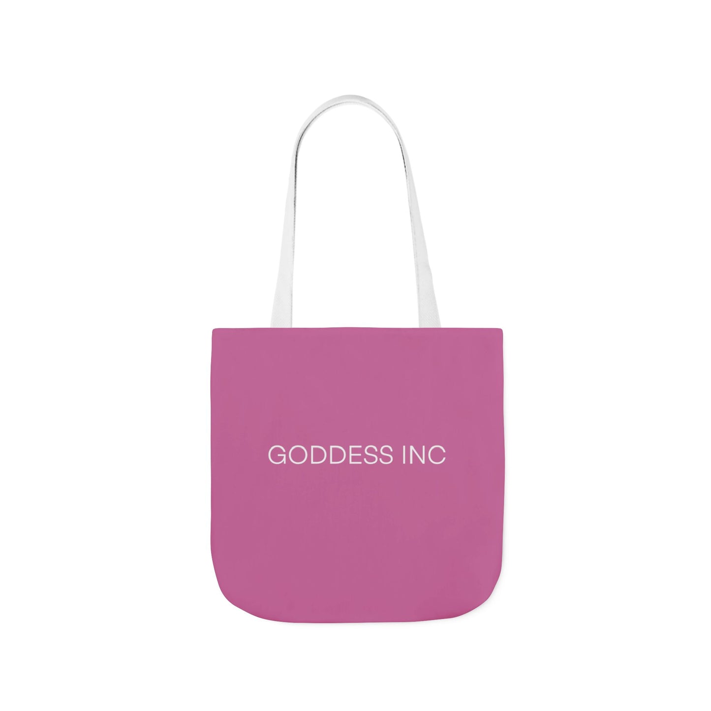 GODDESS INC Canvas Tote Bag, 5-Color Straps, Pink and White