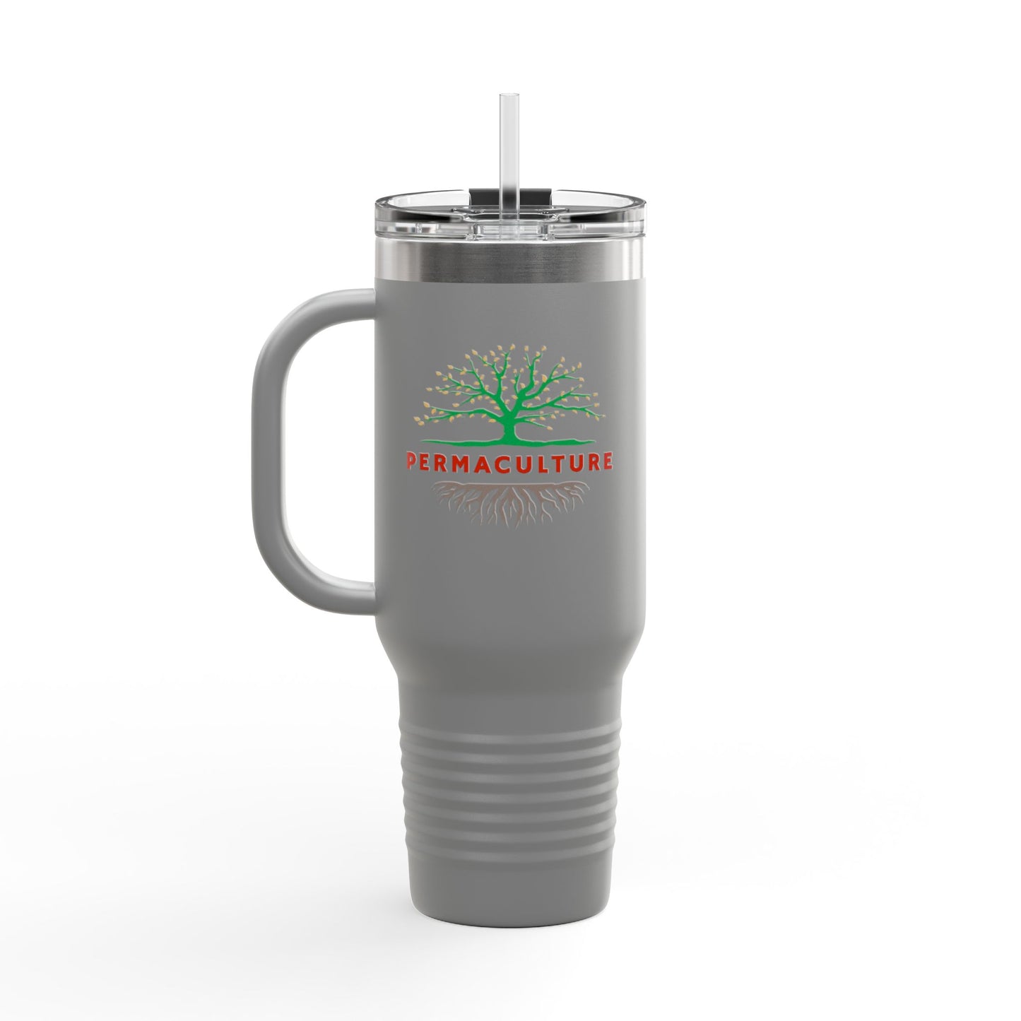 PERMACULTURE Insulated Travel Mug, 40oz