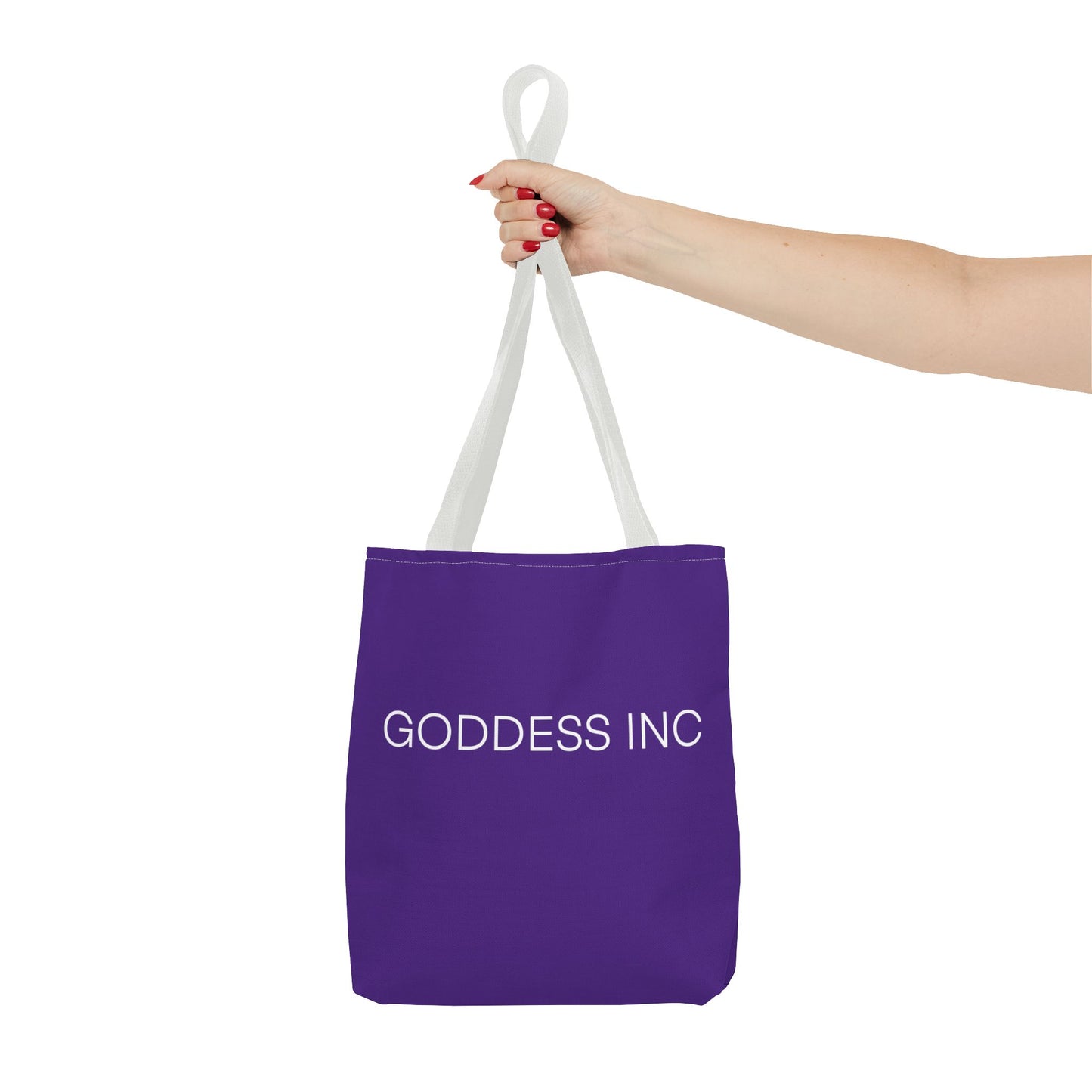 GODDESS INC Tote Bag, Purple