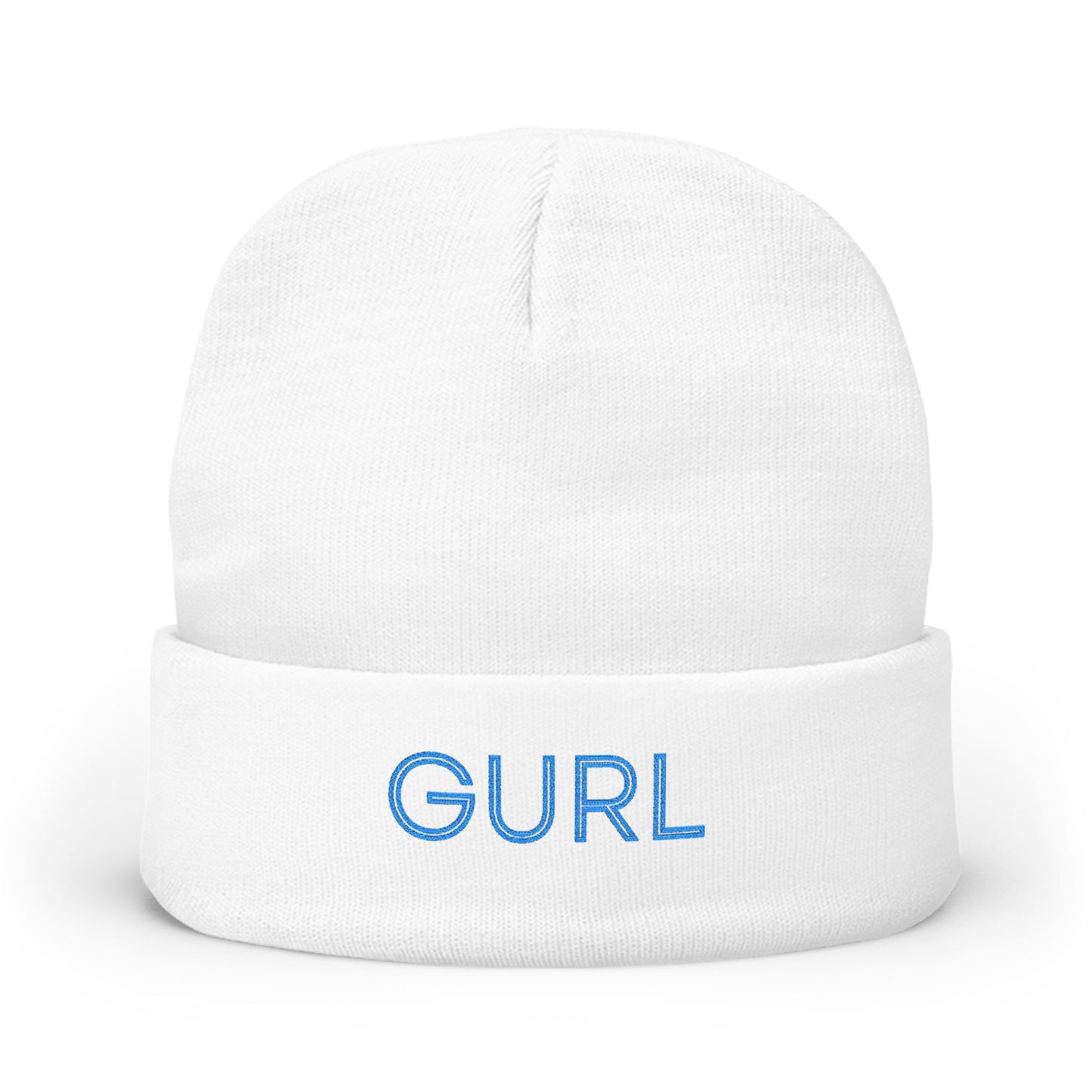 GURL Knit Beanie (Embroidery)
