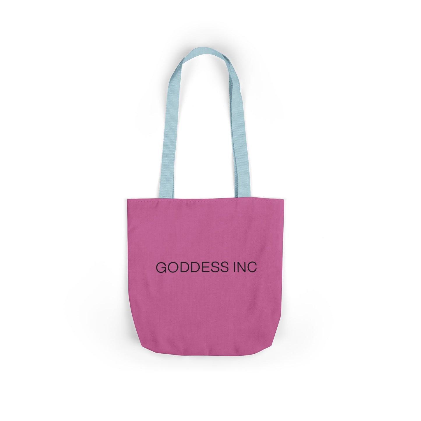 GODDESS INC Canvas Tote Bag, 5-Color Straps, Pink