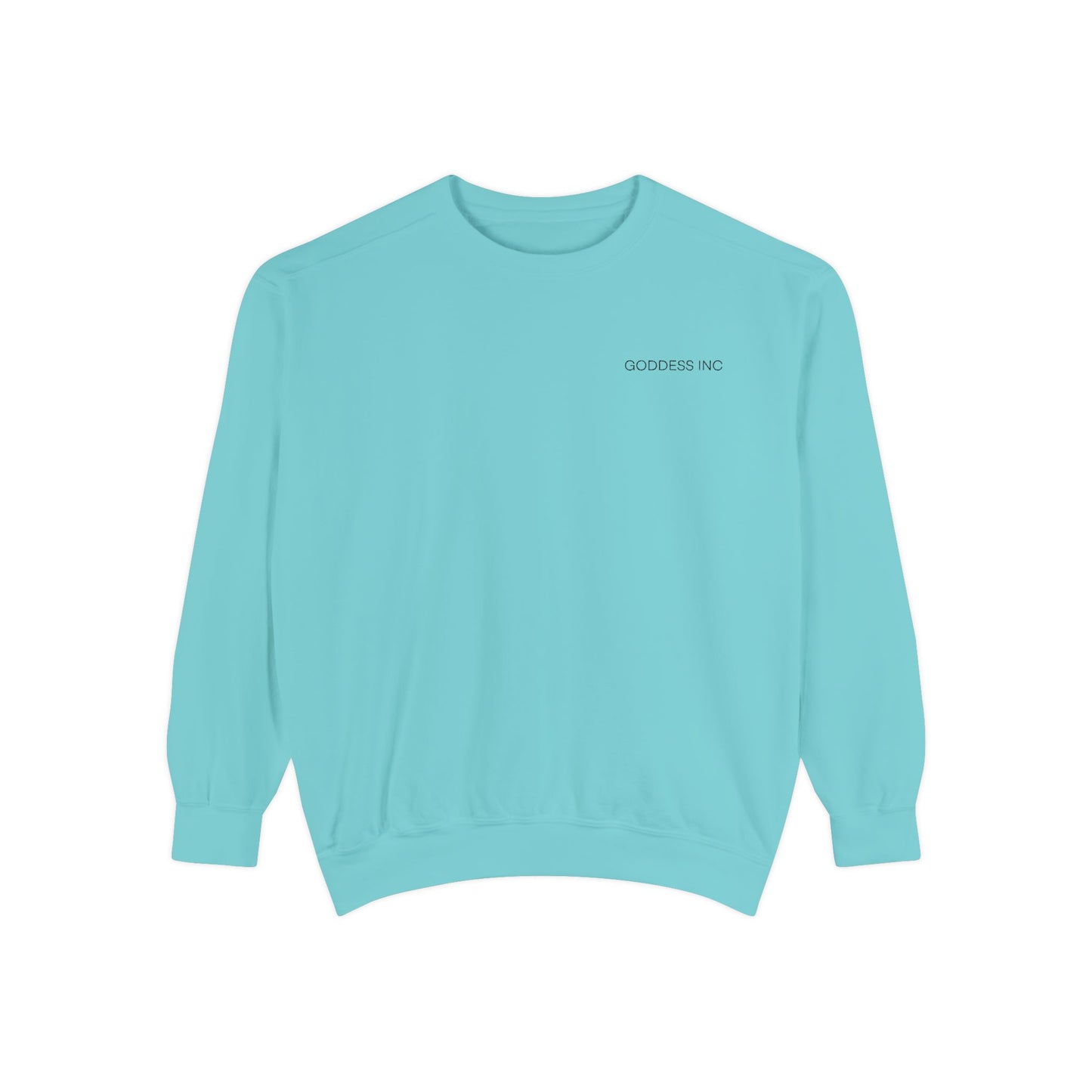 GODDESS INC Garment-Dyed Sweatshirt