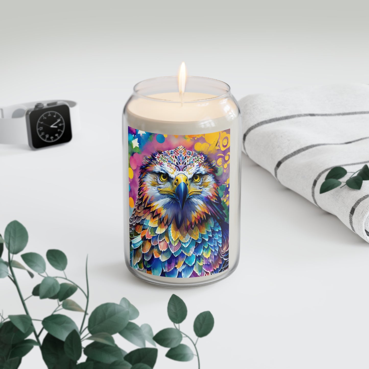 EAGLE Scented Candle, 13.75oz, Visionary Art