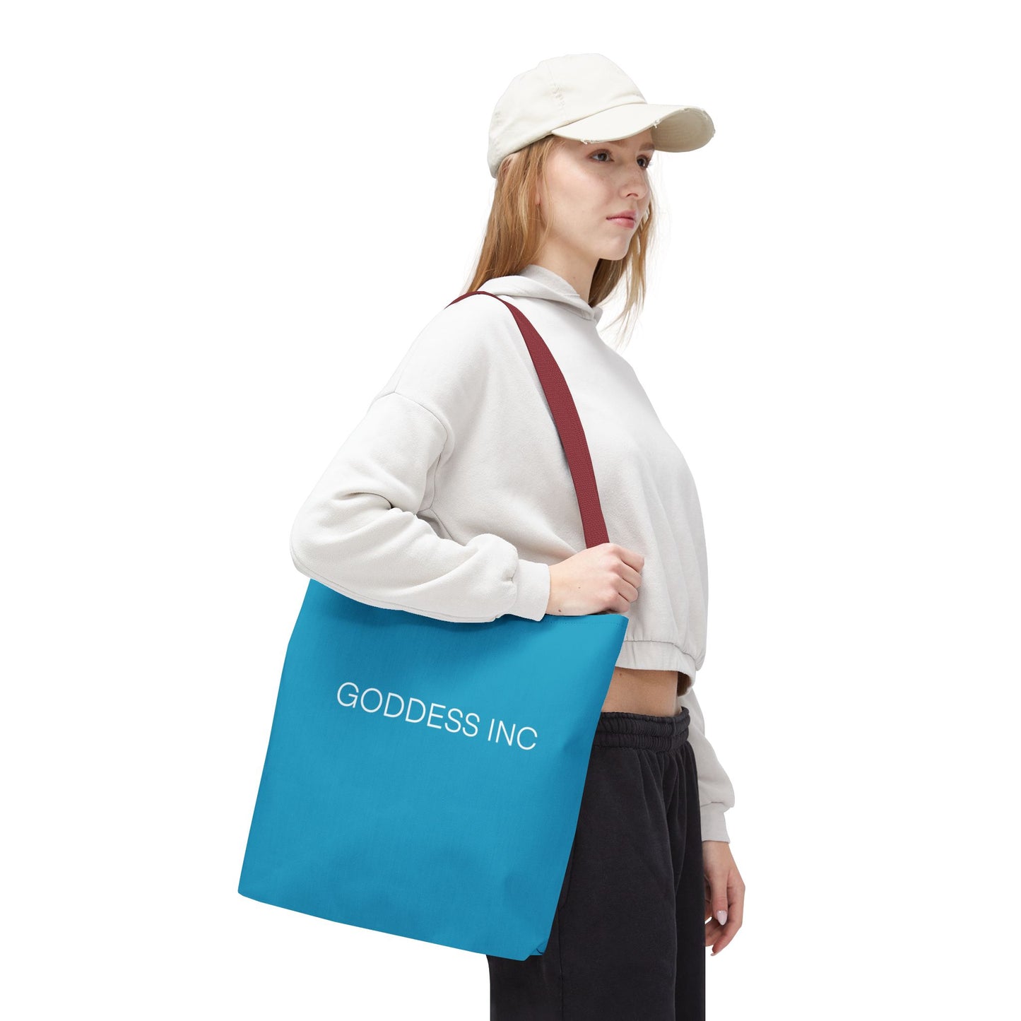 GODDESS INC Tote Bag, Blue