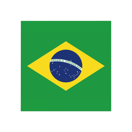 Square Magnet, Brazilian Flag