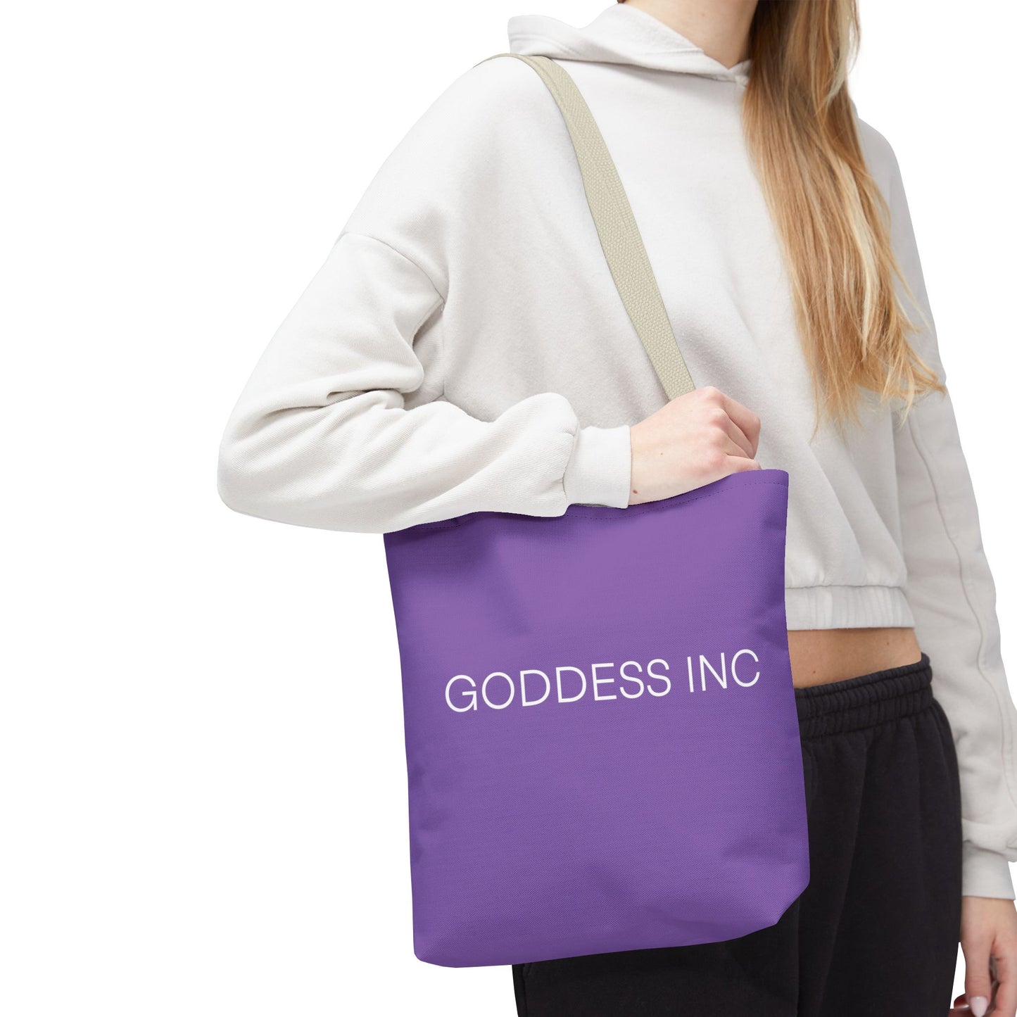 GODDESS INC Tote Bag, Light Purple
