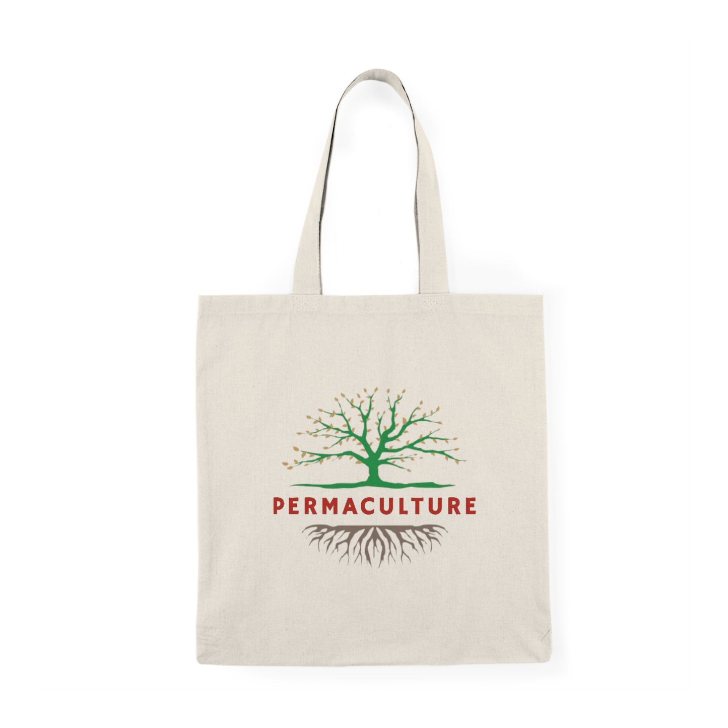 Permaculture, Natural Tote Bag
