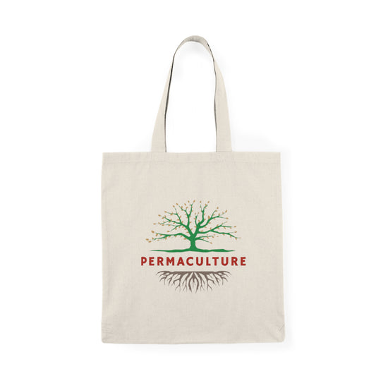 Permaculture, Natural Tote Bag