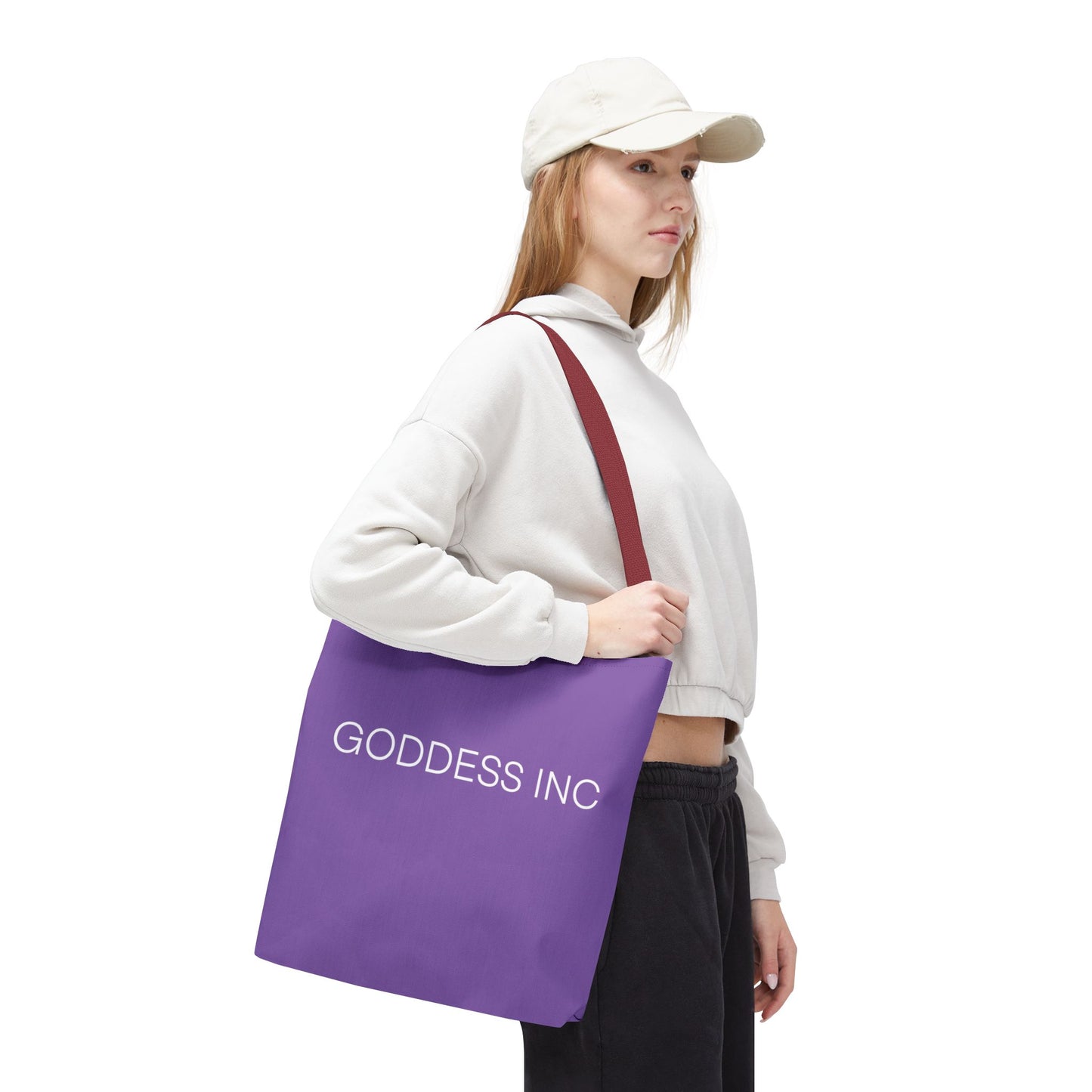 GODDESS INC Tote Bag, Light Purple