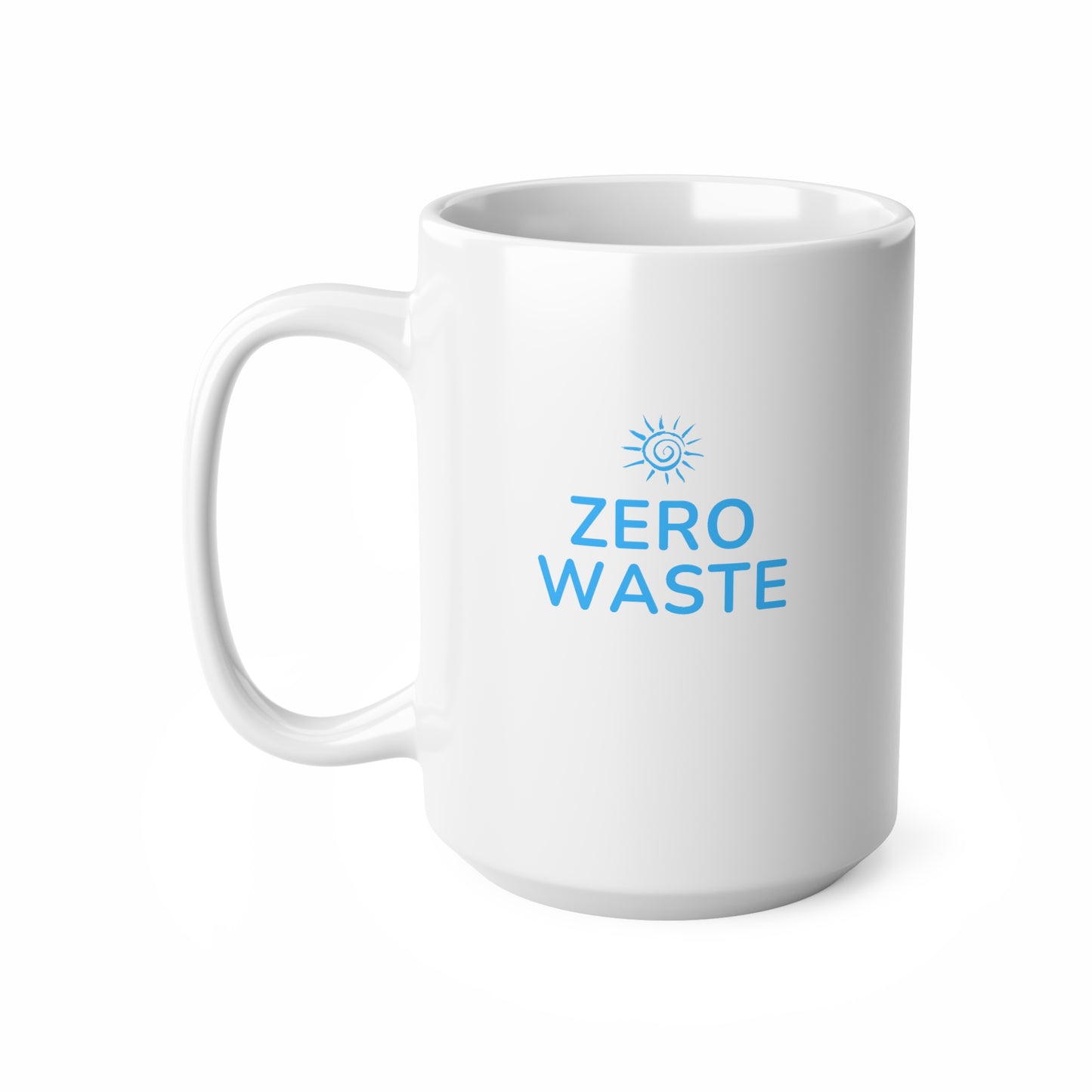 ZERO WASTE Ceramic Coffee Cups, 11oz, 15oz