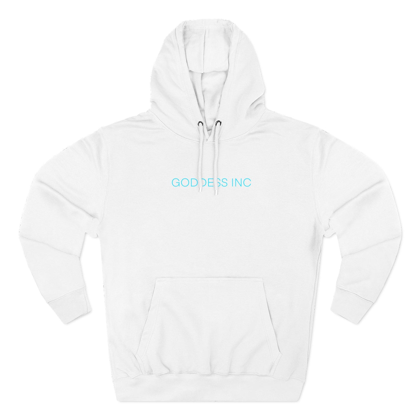 GODDESS INC Three-Panel Fleece Hoodie