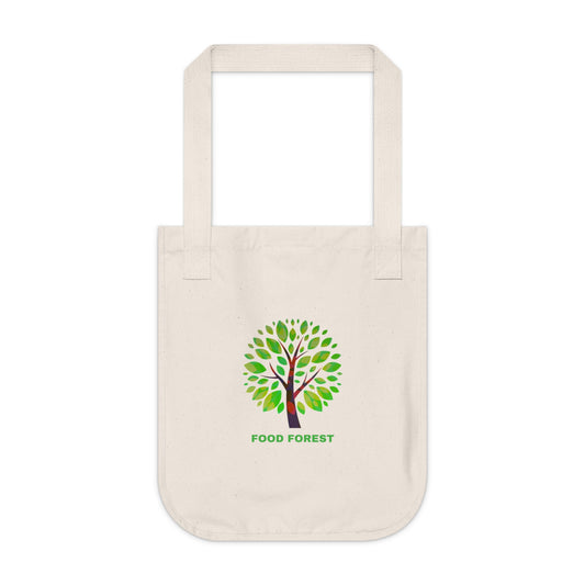 FOOD FOREST Organic Canvas Tote Bag