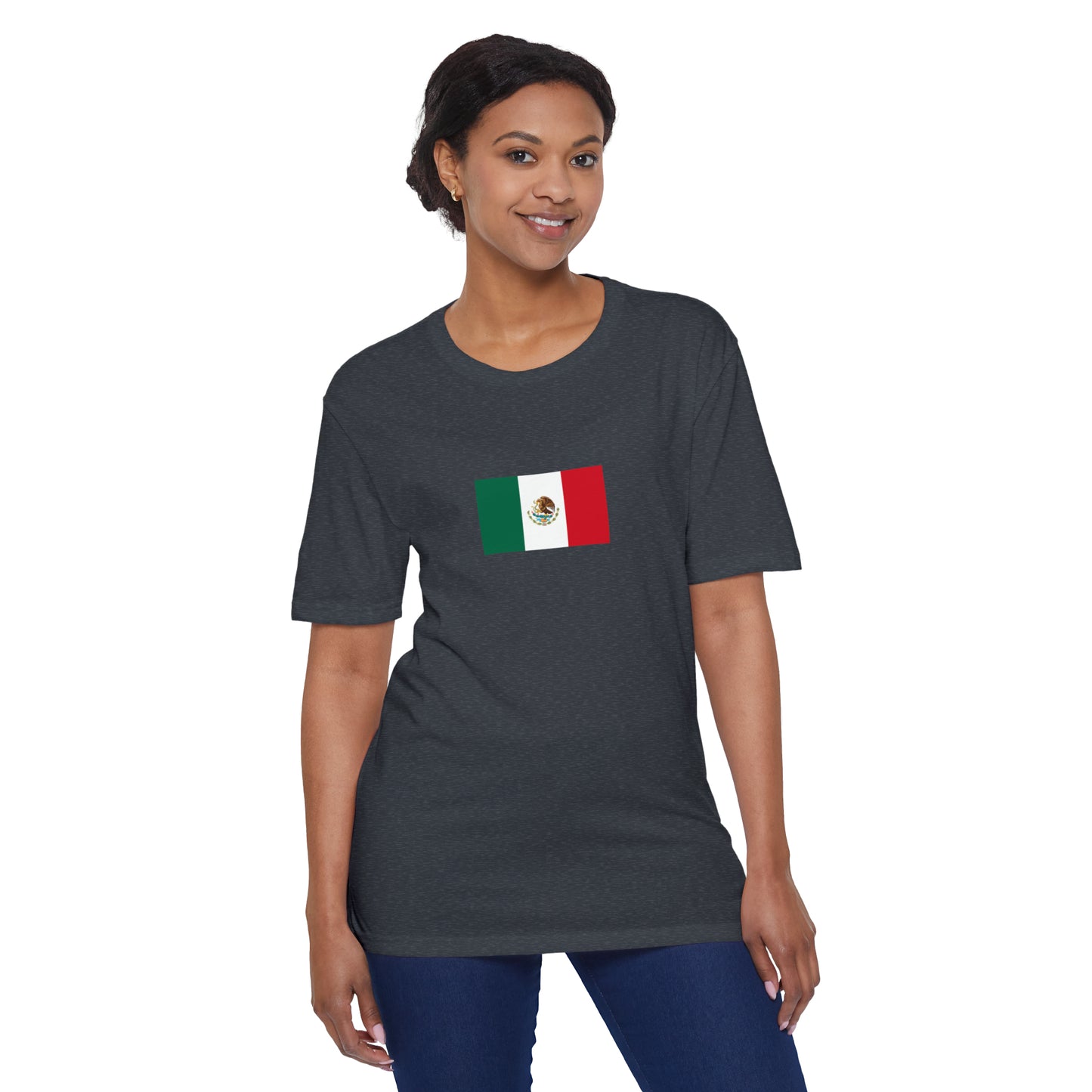 Mexican Flag, Unisex District® Re-Tee®