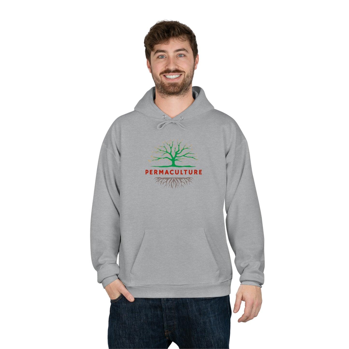 PERMACULTURE Unisex EcoSmart® Pullover Hoodie Sweatshirt