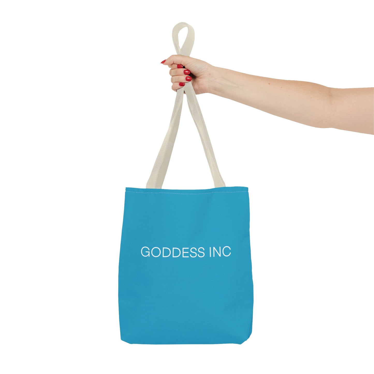 GODDESS INC Tote Bag, Blue