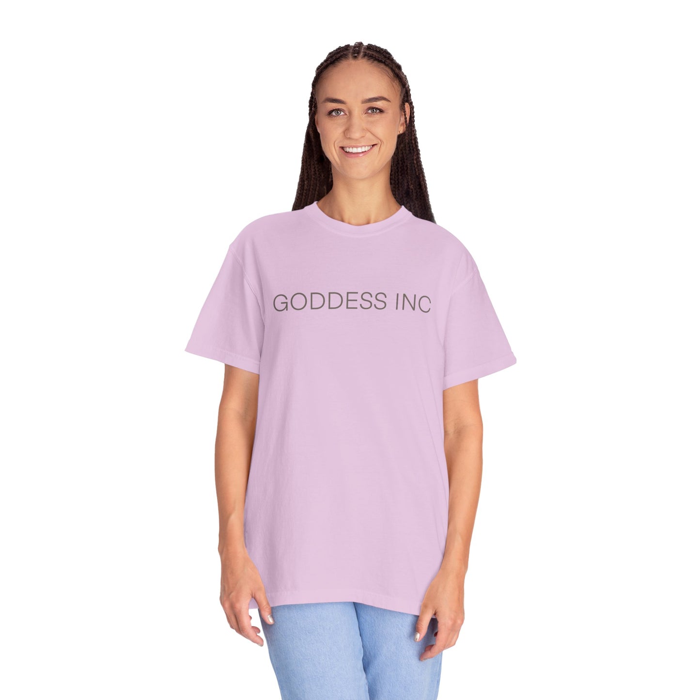 GODDESS INC Garment-Dyed T-shirt