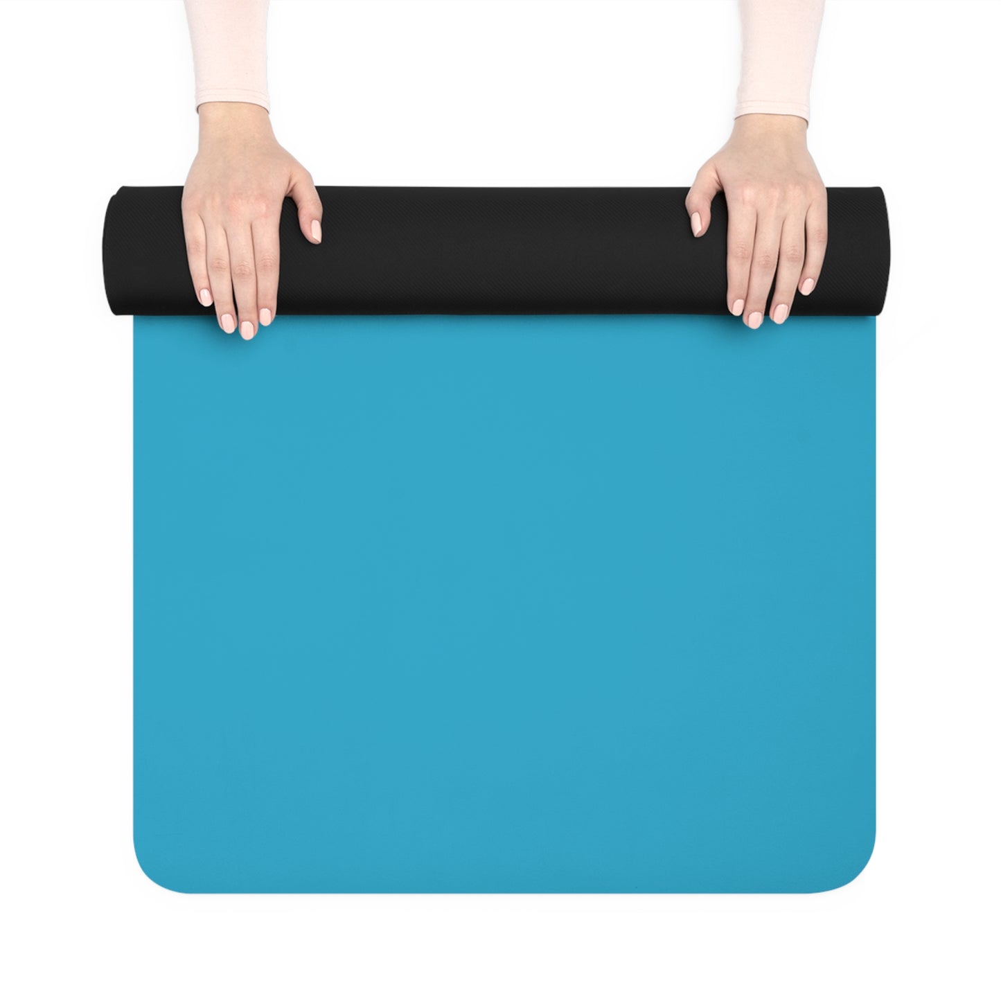 GODDESS INC, Rubber Yoga Mat, Blue