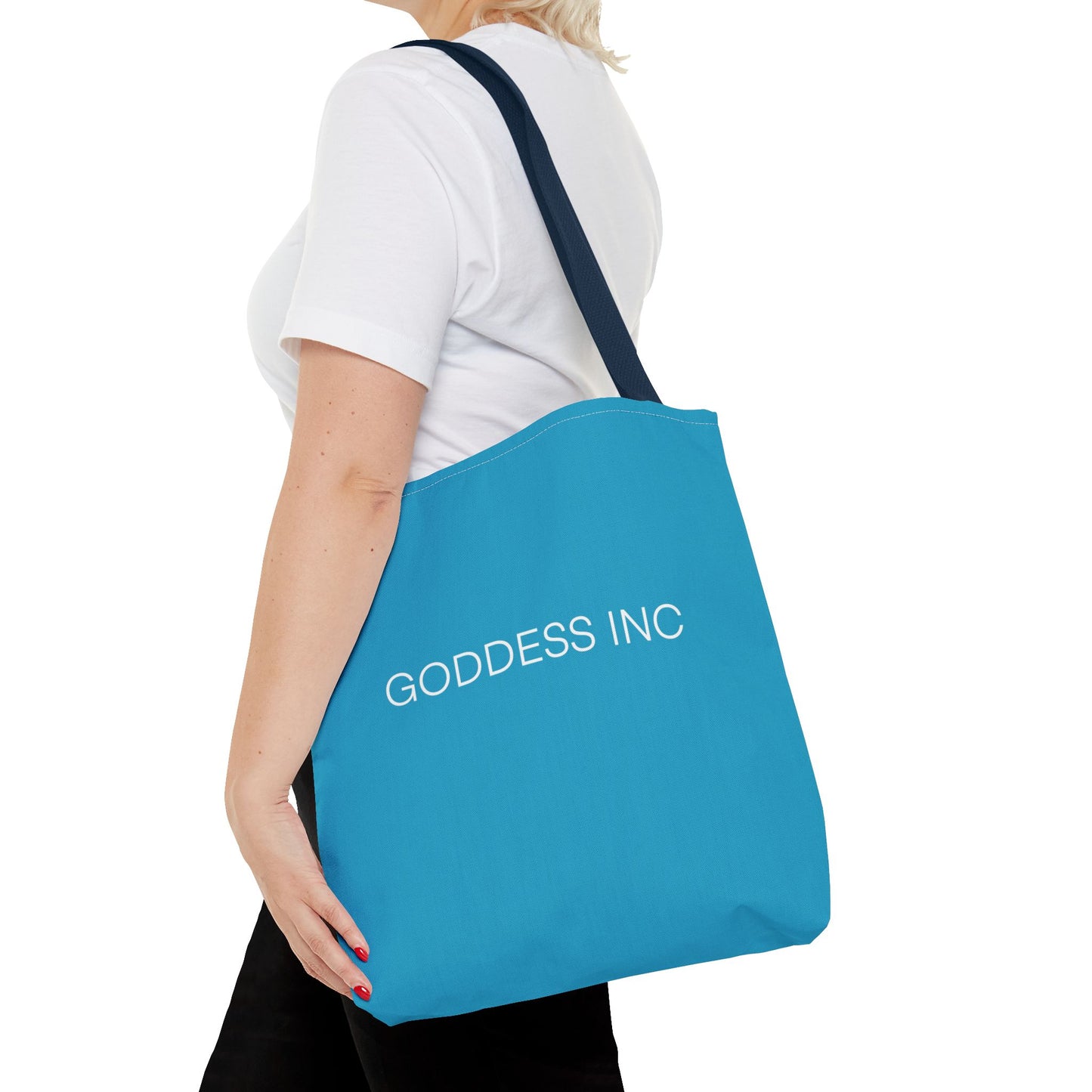 GODDESS INC Tote Bag, Blue