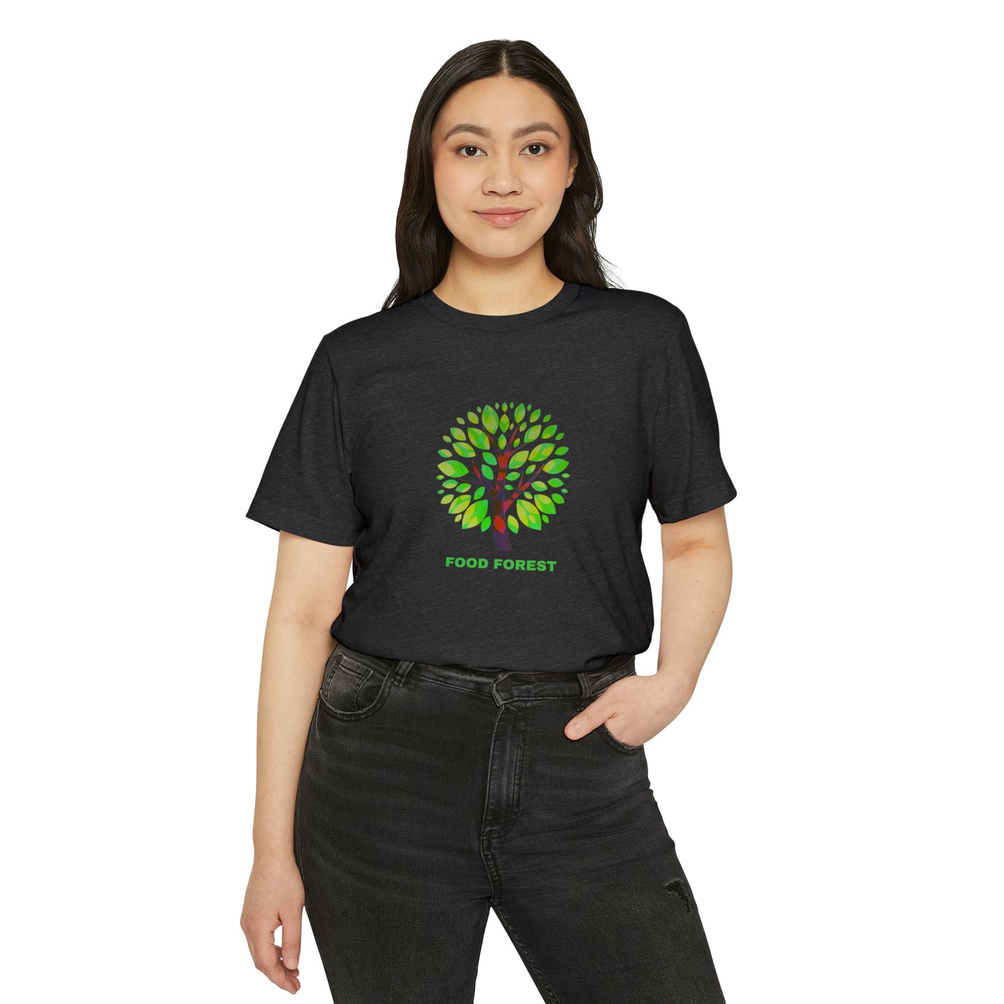 FOOD FOREST, Unisex Recycled Organic T-Shirt