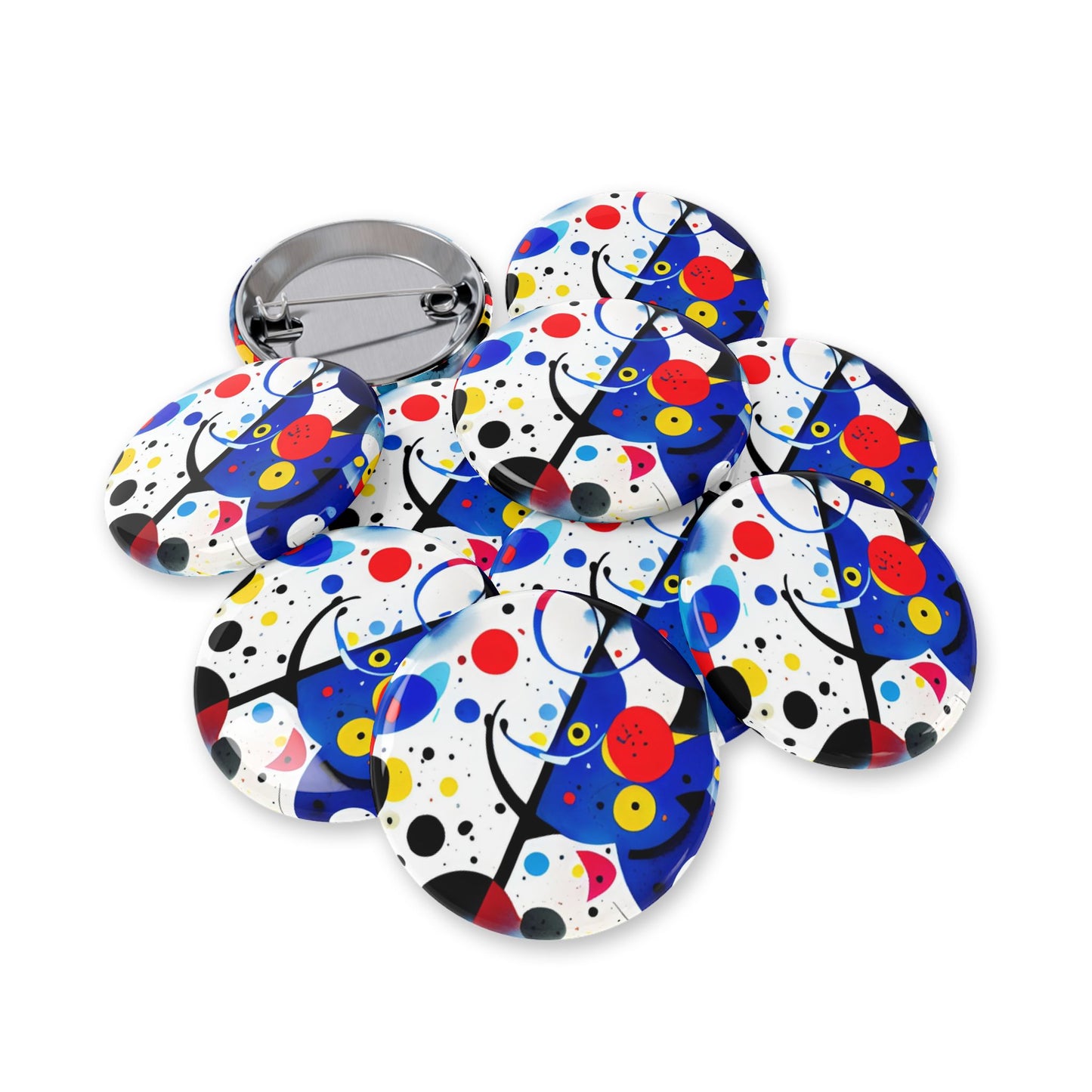 Round Pins, Inspired by Miro