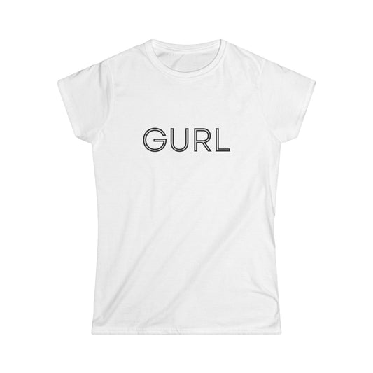 Women's Softstyle Tee, GURL