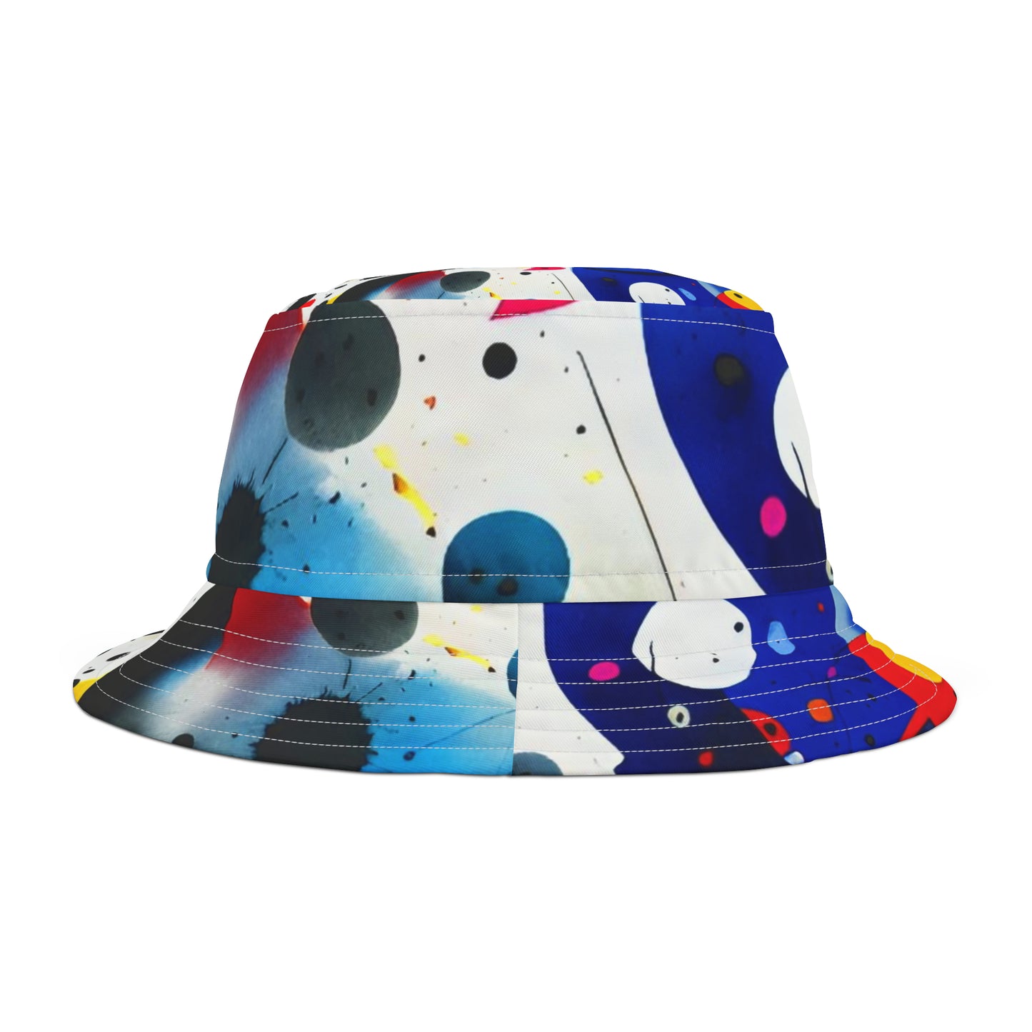Abstract Bucket Hat, Inspired by Miro