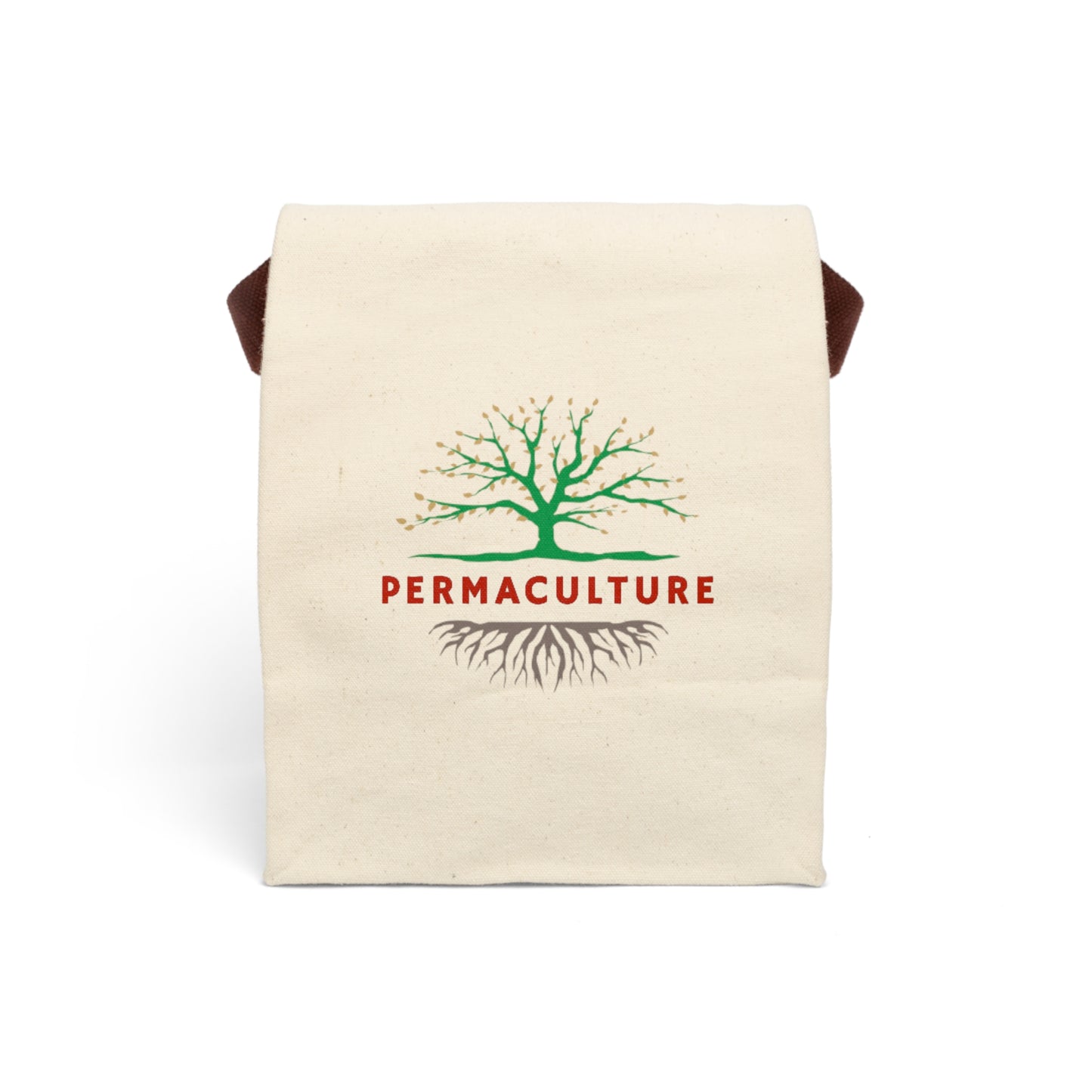 Permaculture, Canvas Lunch Bag With Strap