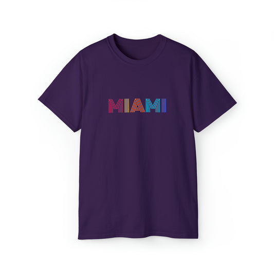 MIAMI Unisex Ultra Cotton Tee