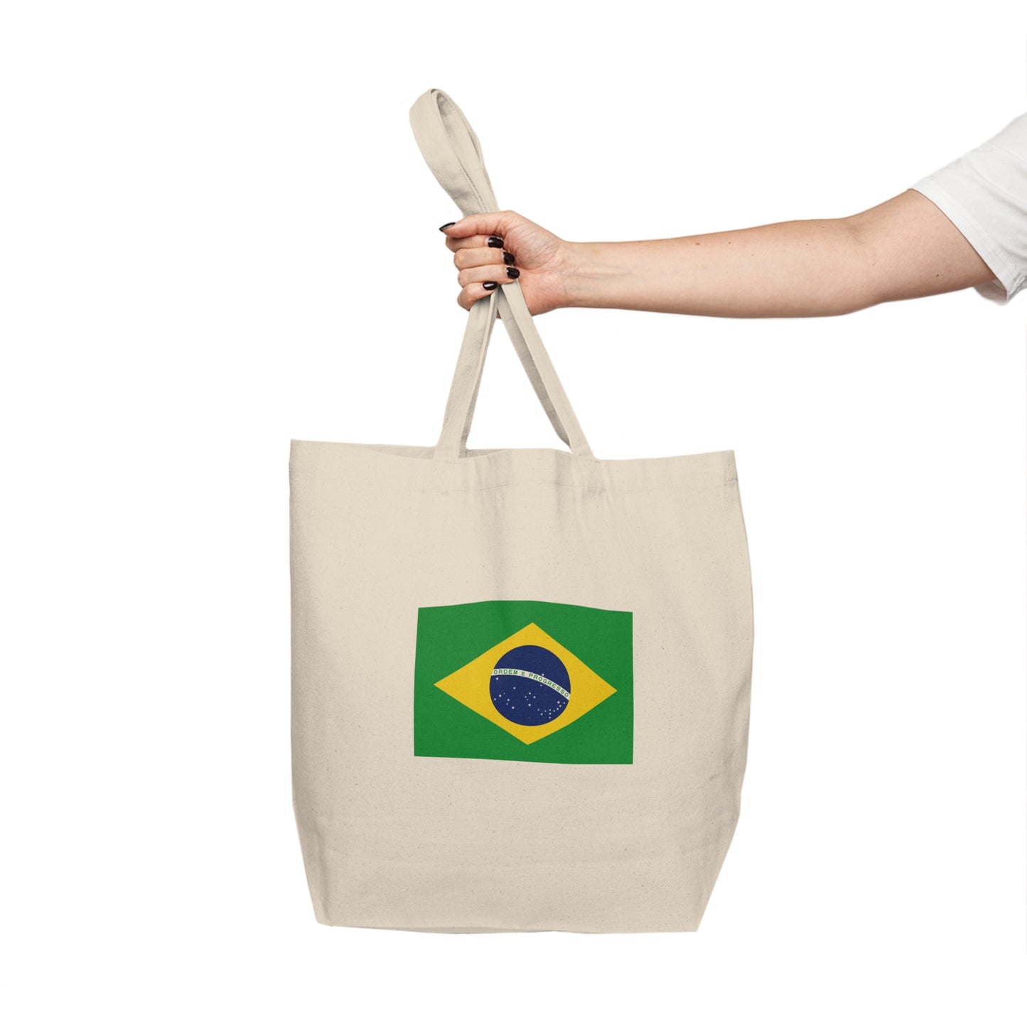 BRAZIL Canvas Shopping Tote