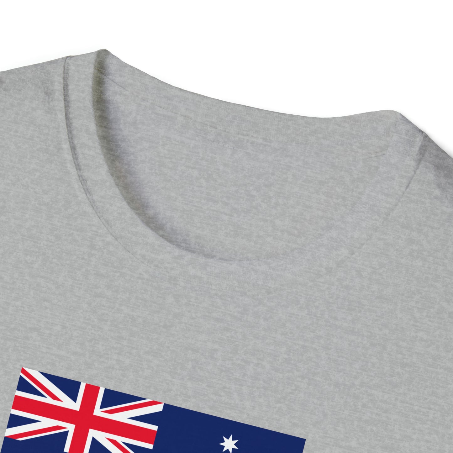 Australian Flag, Unisex Softstyle T-Shirt