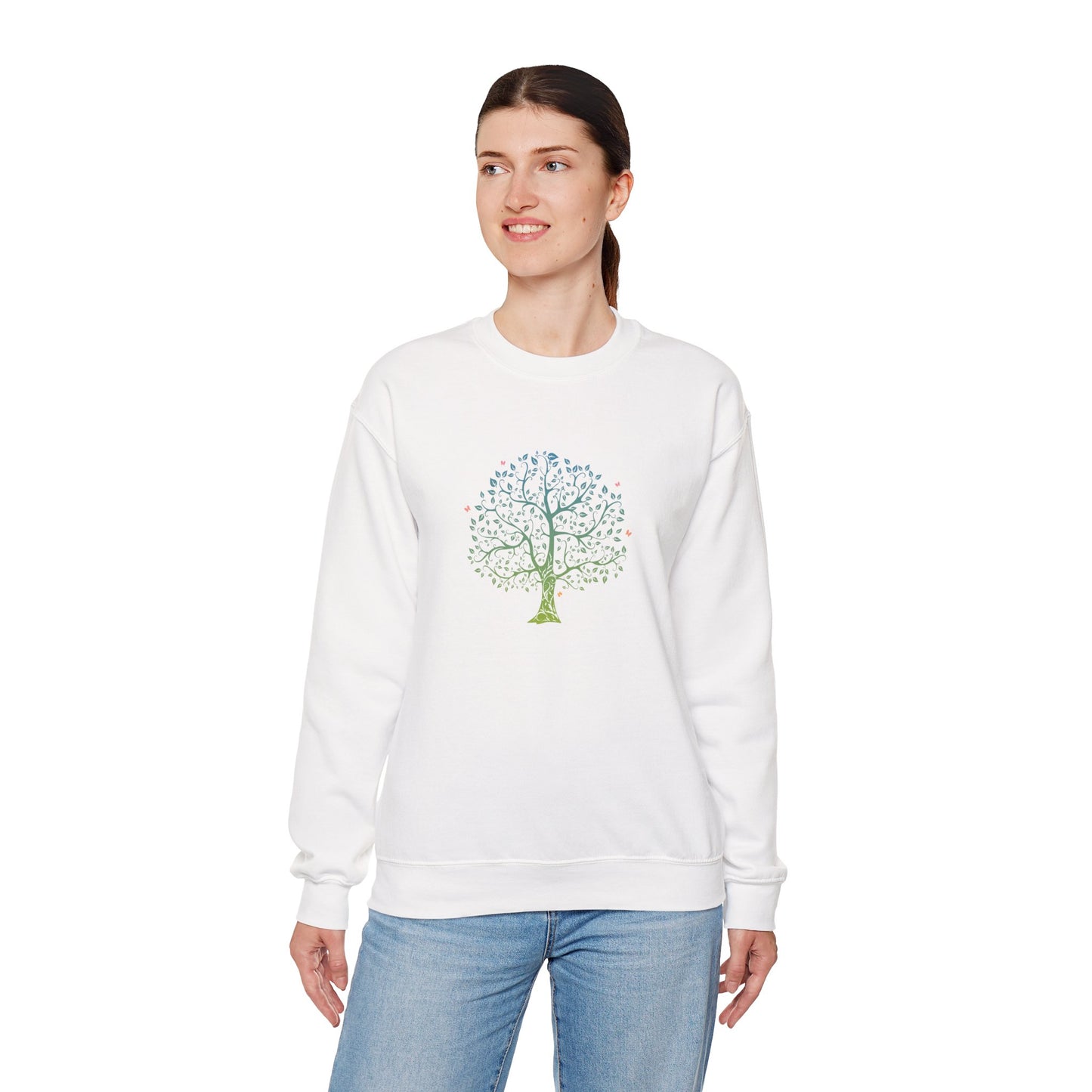 Tree of Life, Unisex Heavy Blend™ Crewneck Sweatshirt