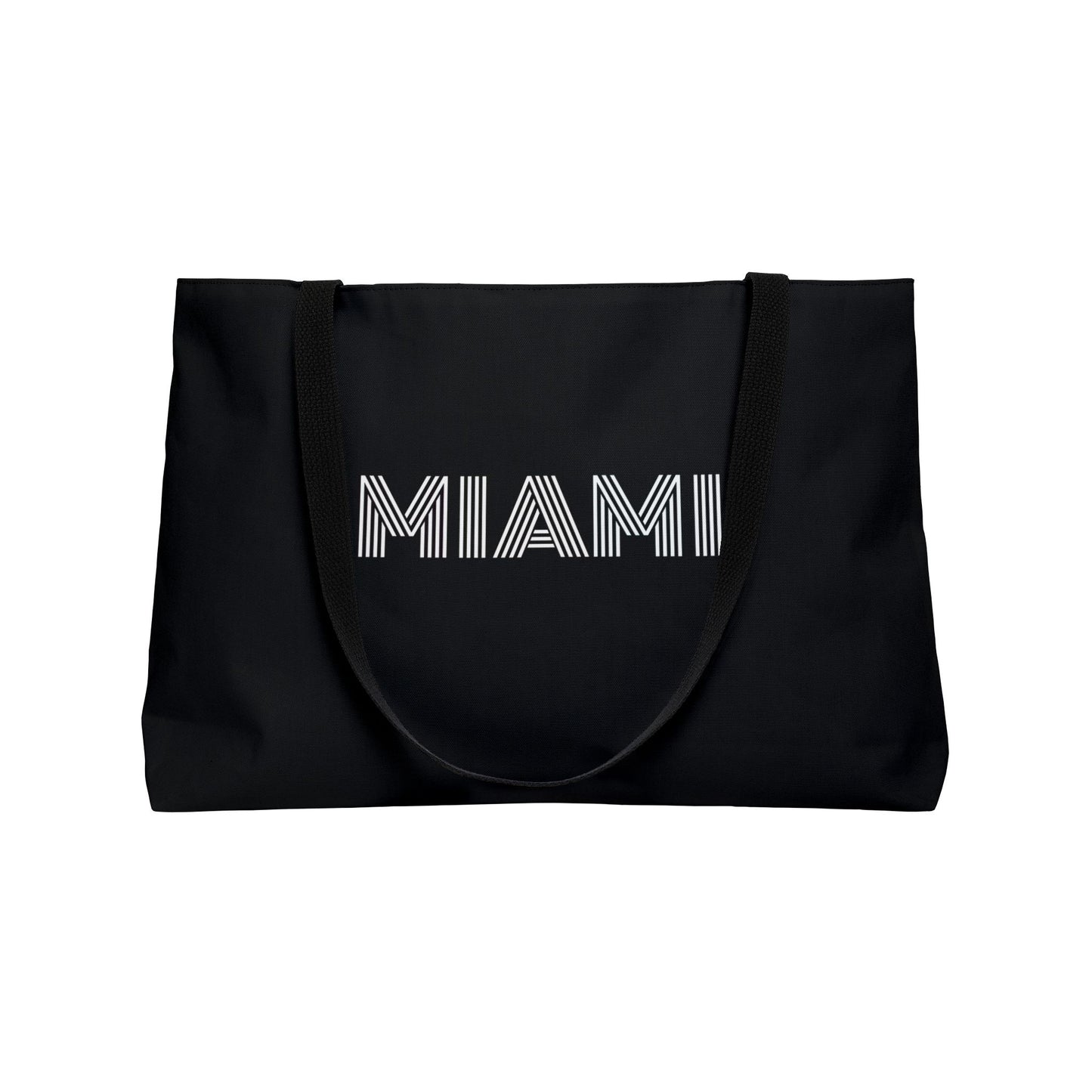 MIAMI Weekender Tote Bag, Black