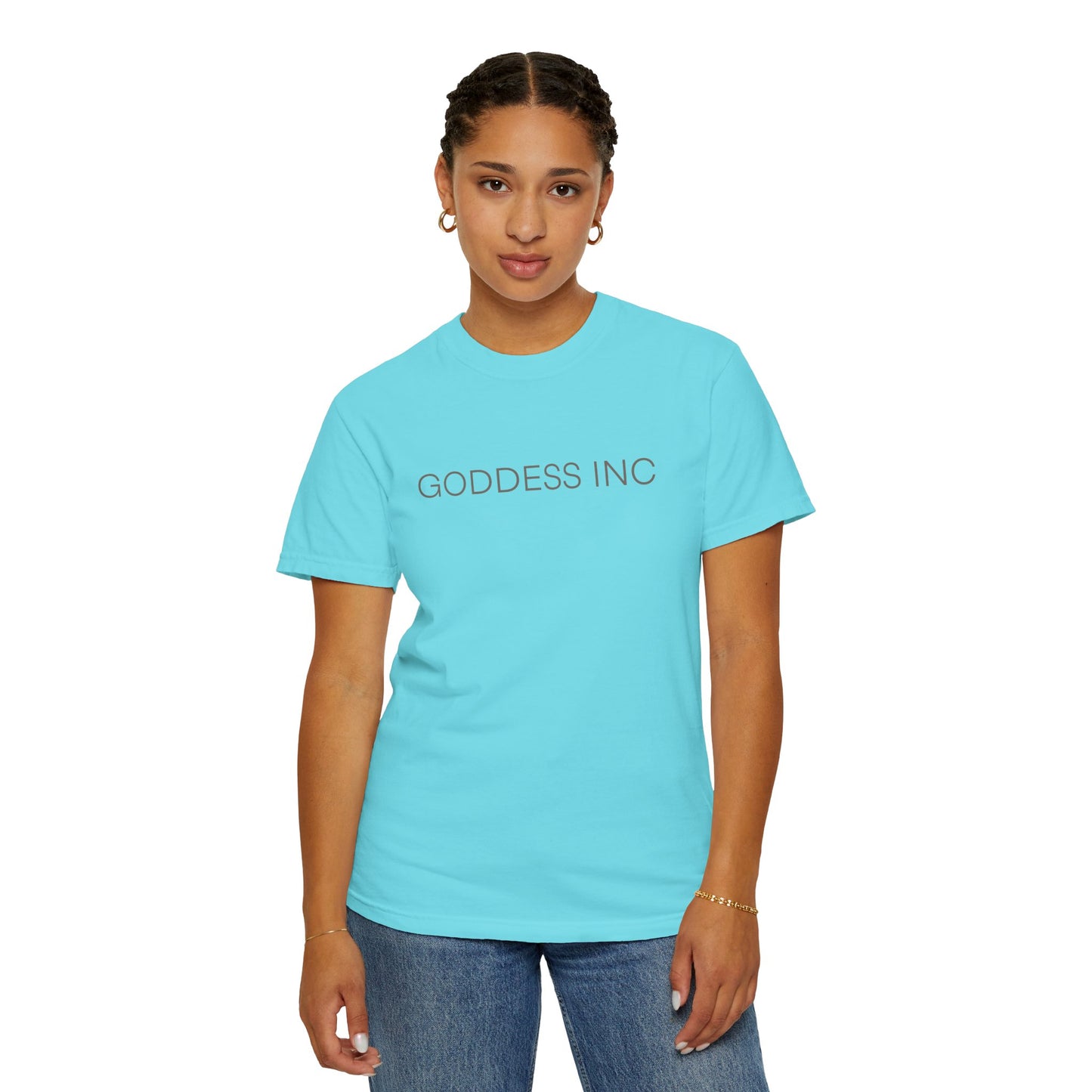 GODDESS INC Garment-Dyed T-shirt