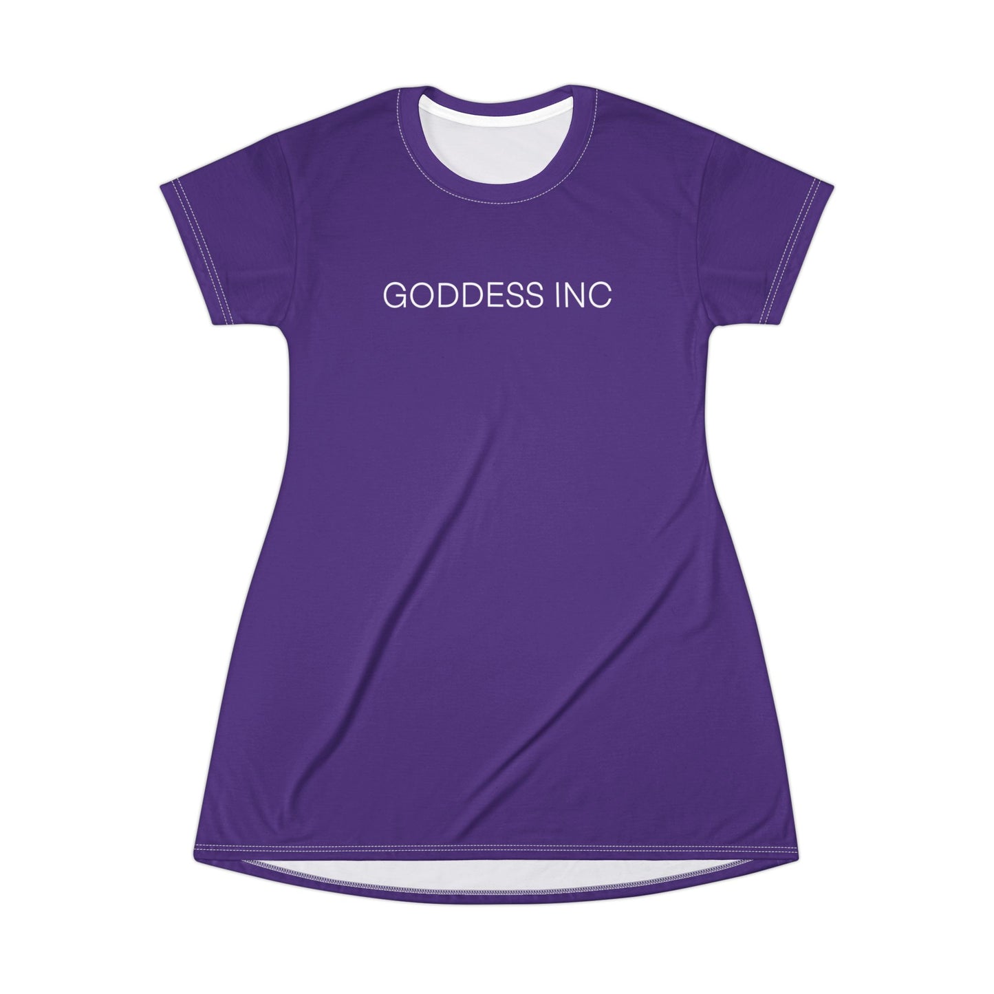 GODDESS INC T-Shirt Dress, Purple