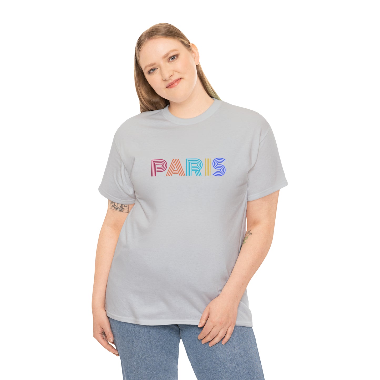 PARIS Unisex Heavy Cotton Tee