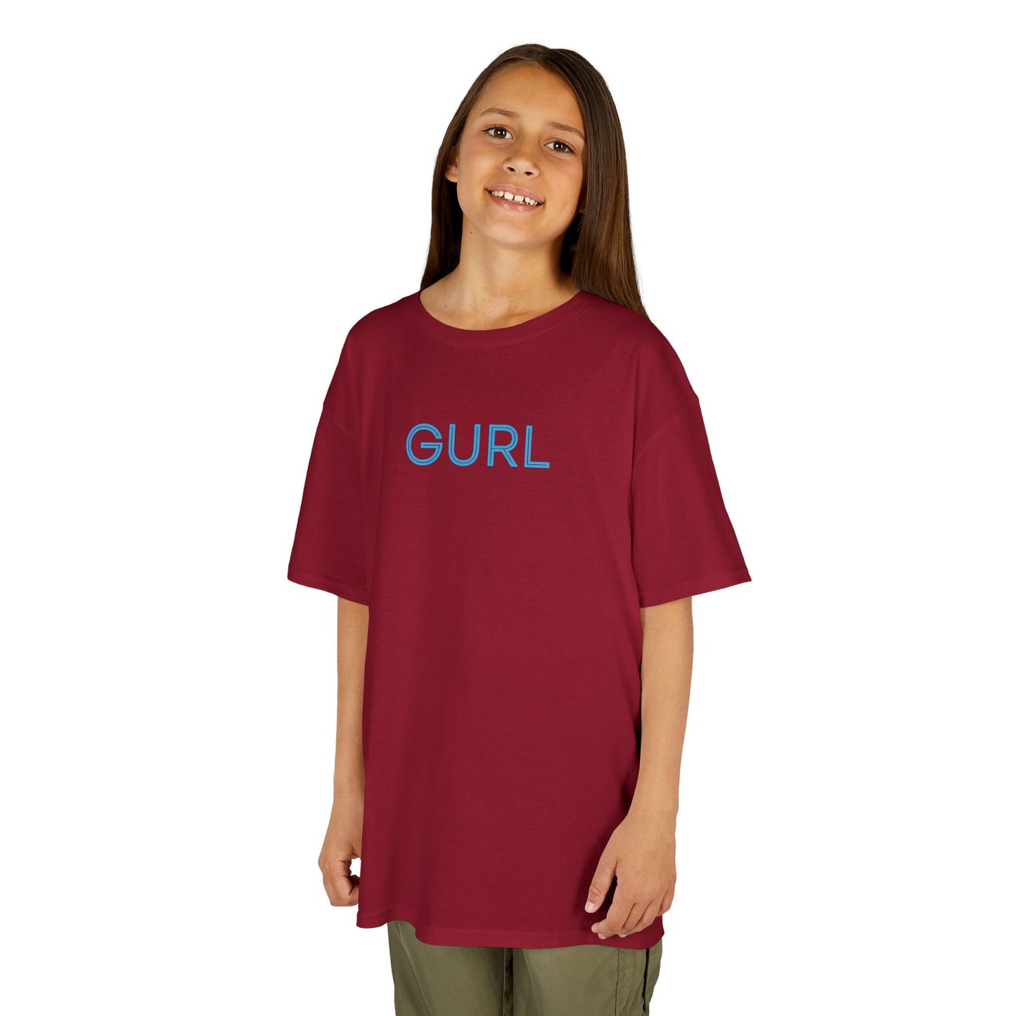 GURL Heavy Cotton™ Tee, Girls Sizes