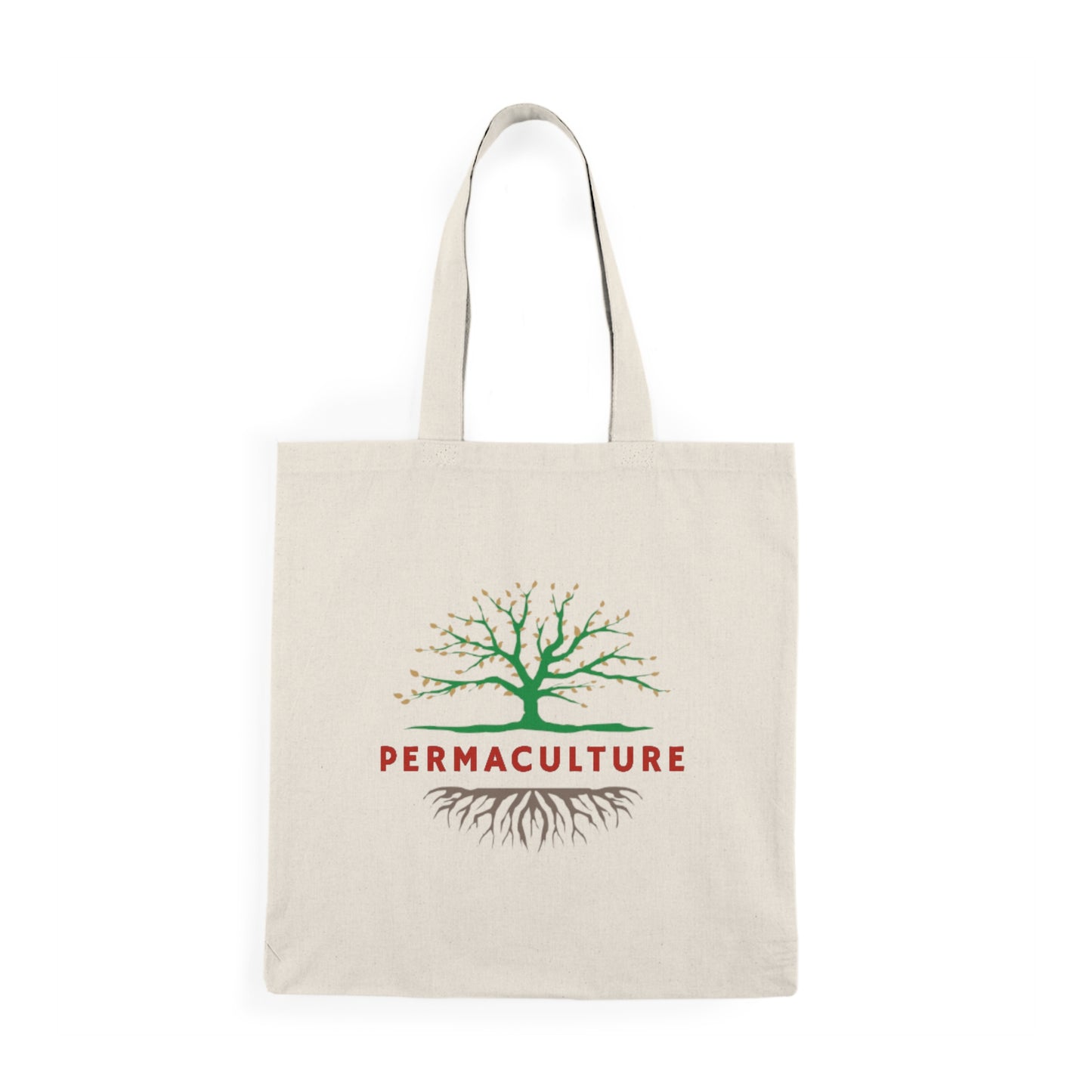 Permaculture, Natural Tote Bag