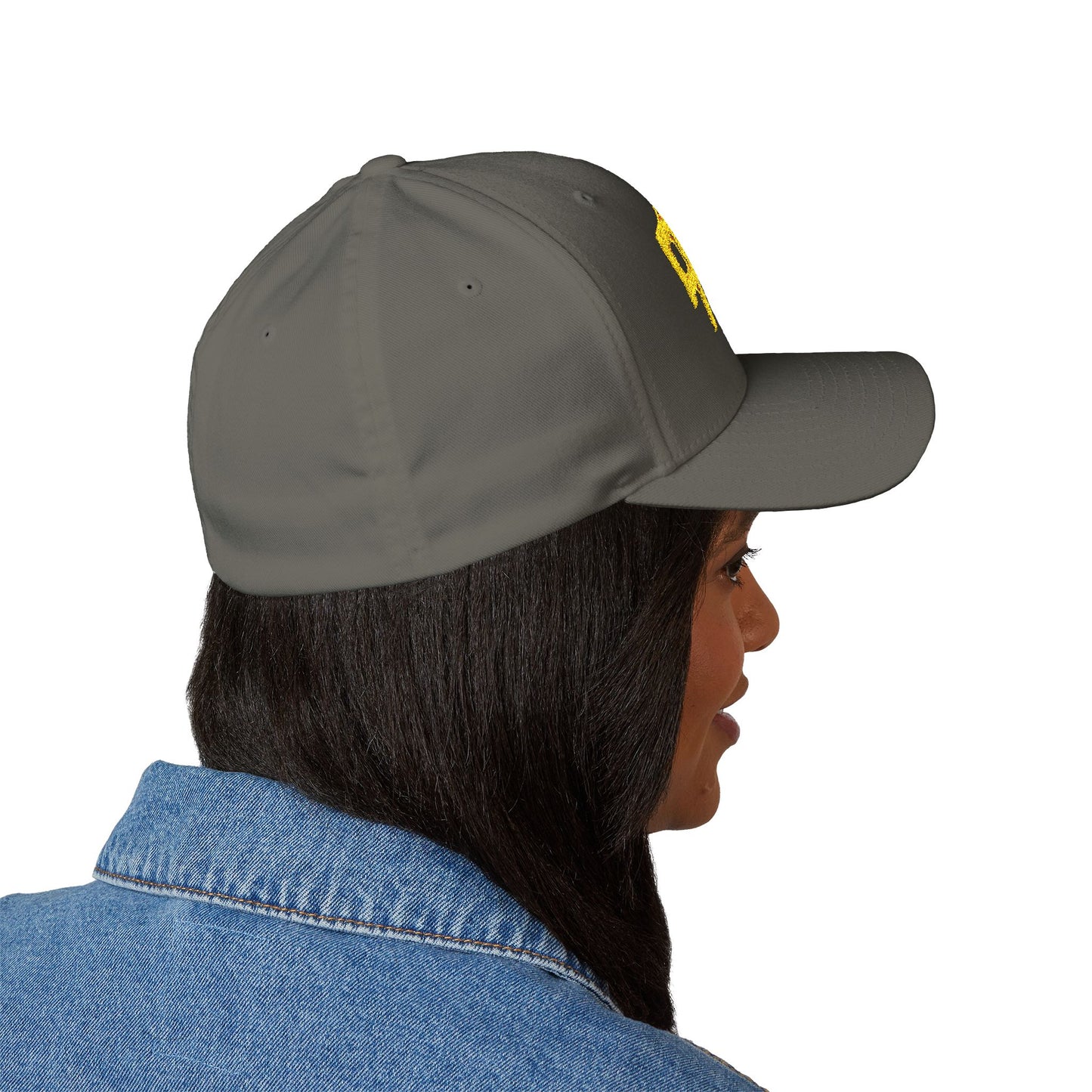 Zhongguo, Closed-Back Structured Cap (Embroidery)