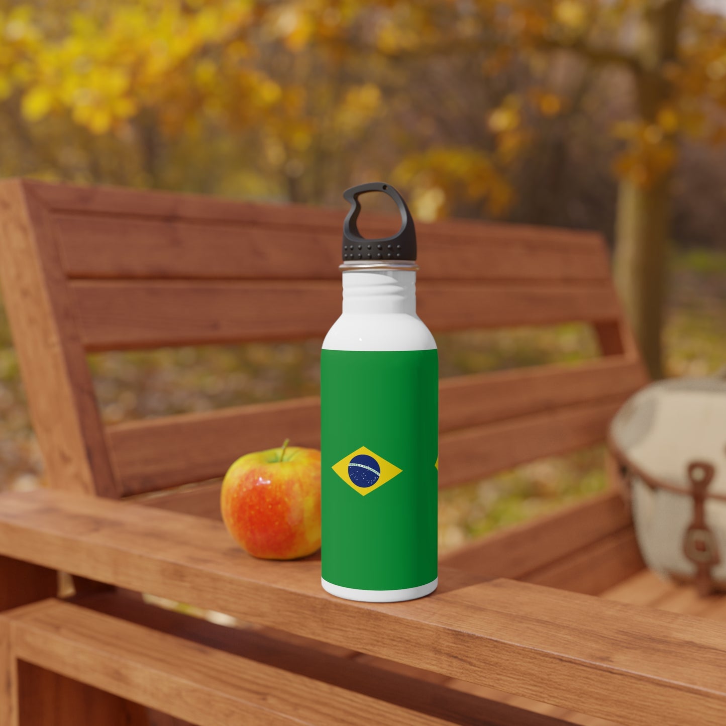 BRAZIL, Stainless Steel Water Bottle